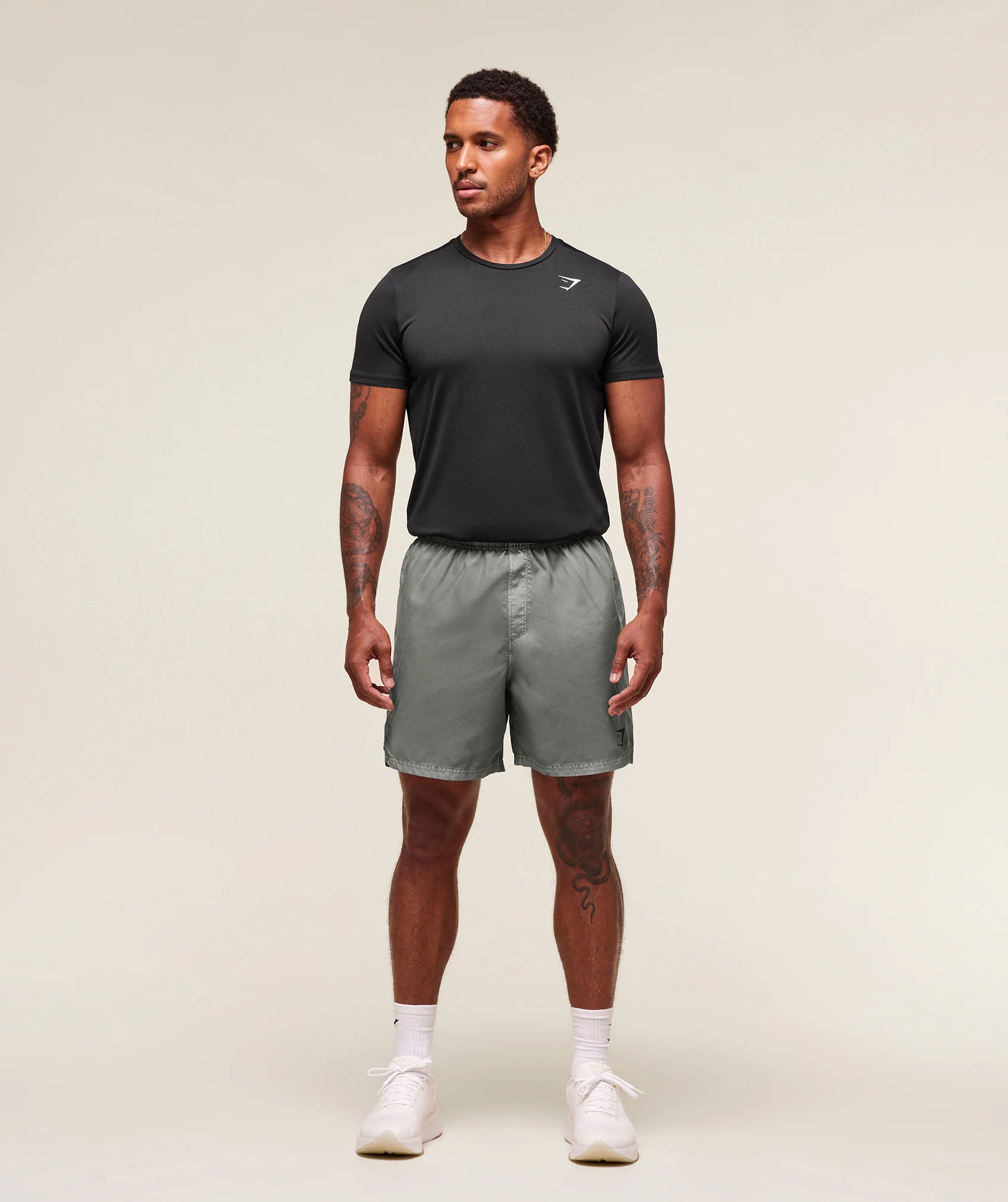Gymshark Fit Light 7" Shorts - Black - Image 4