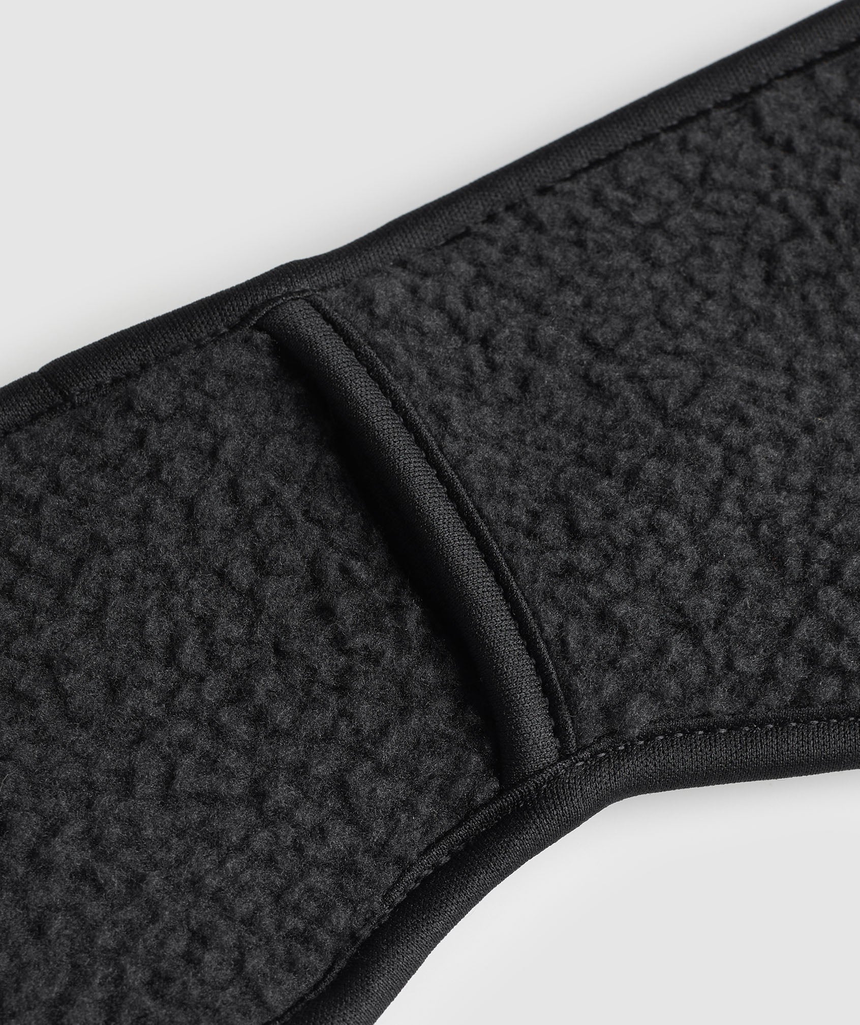 Gymshark Fleece Headband - Black - Image 3