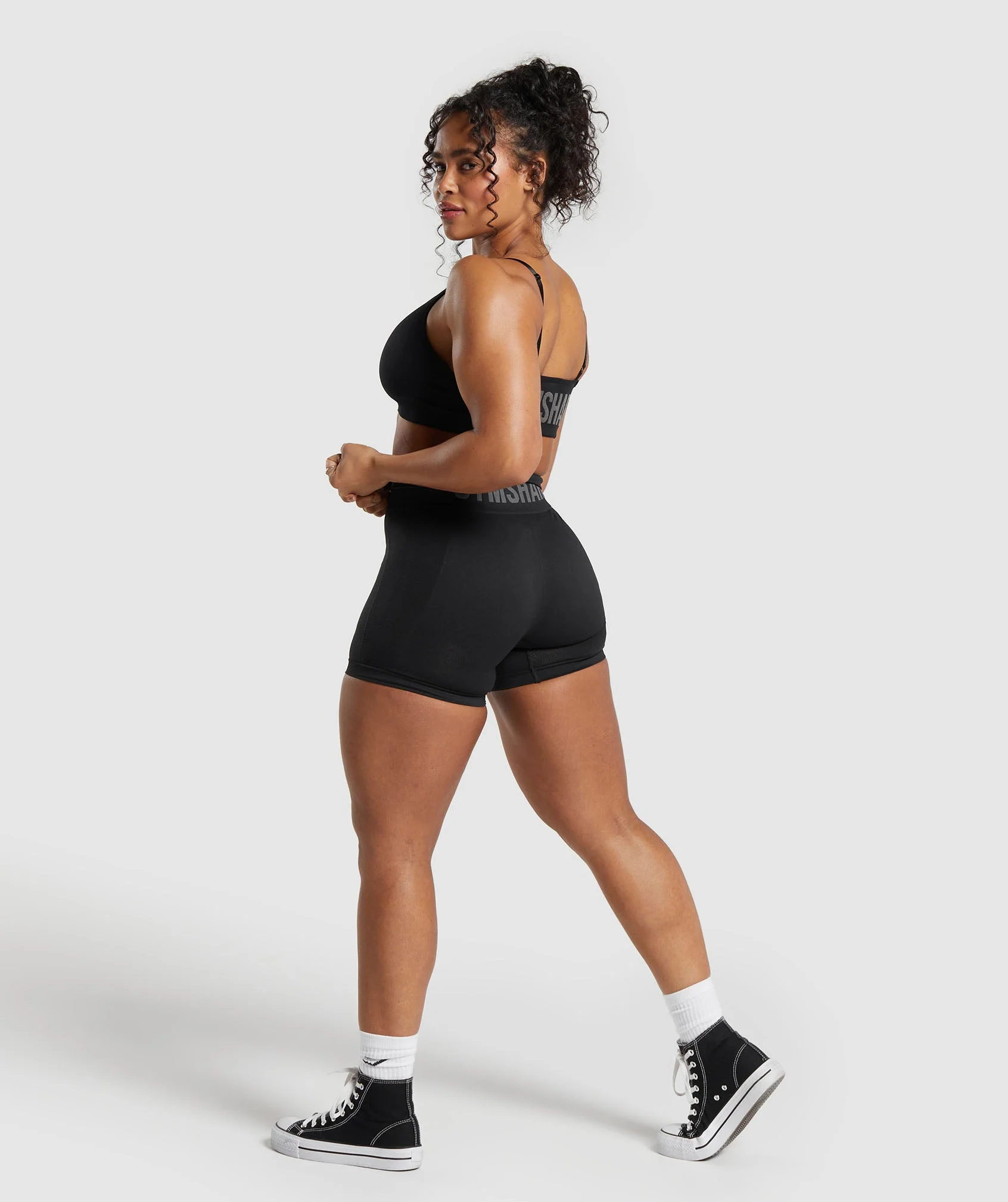 Gymshark Flex Shorts - Black - Image 4