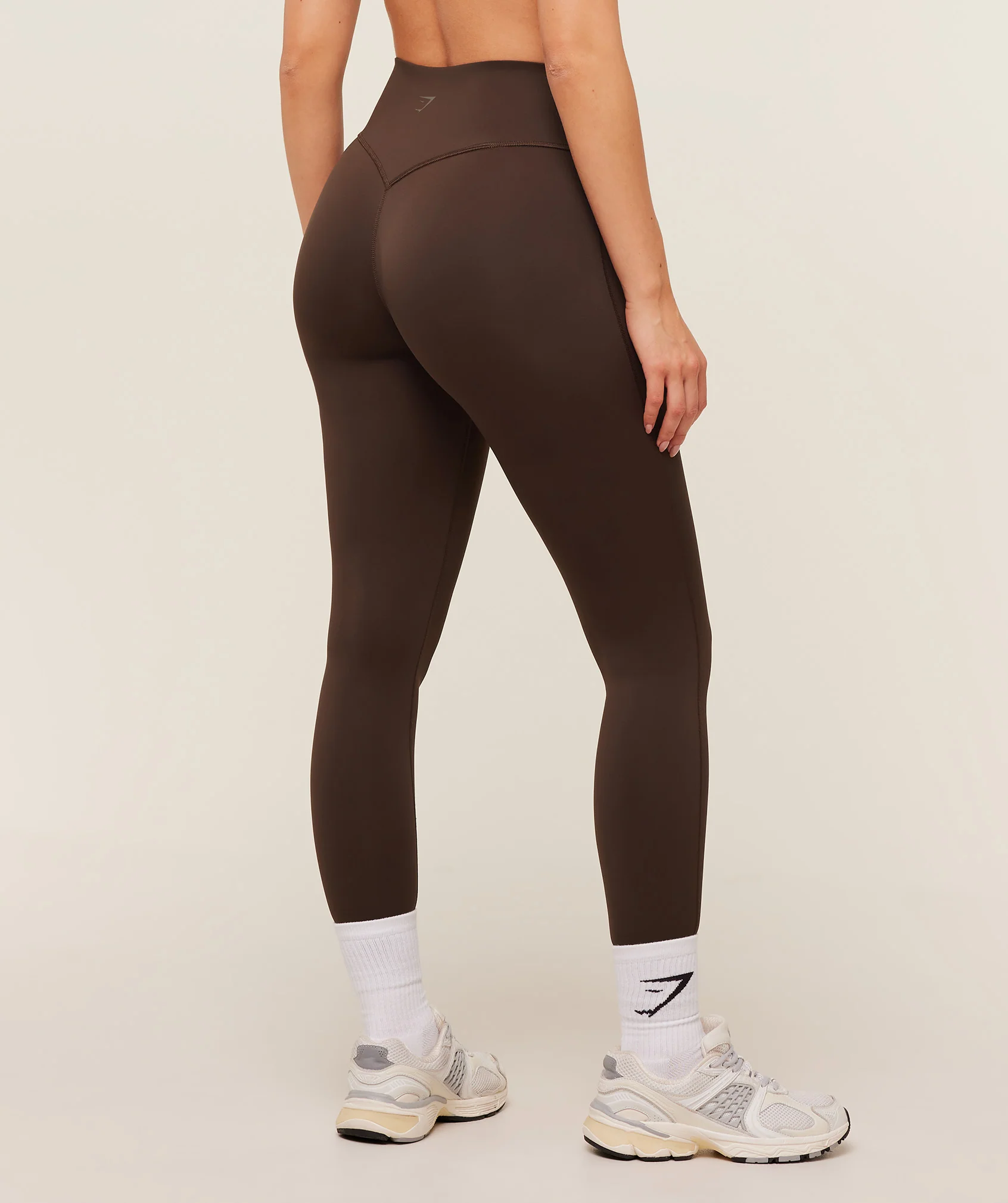 Gymshark Flow Leggings - Archive Brown - Image 2