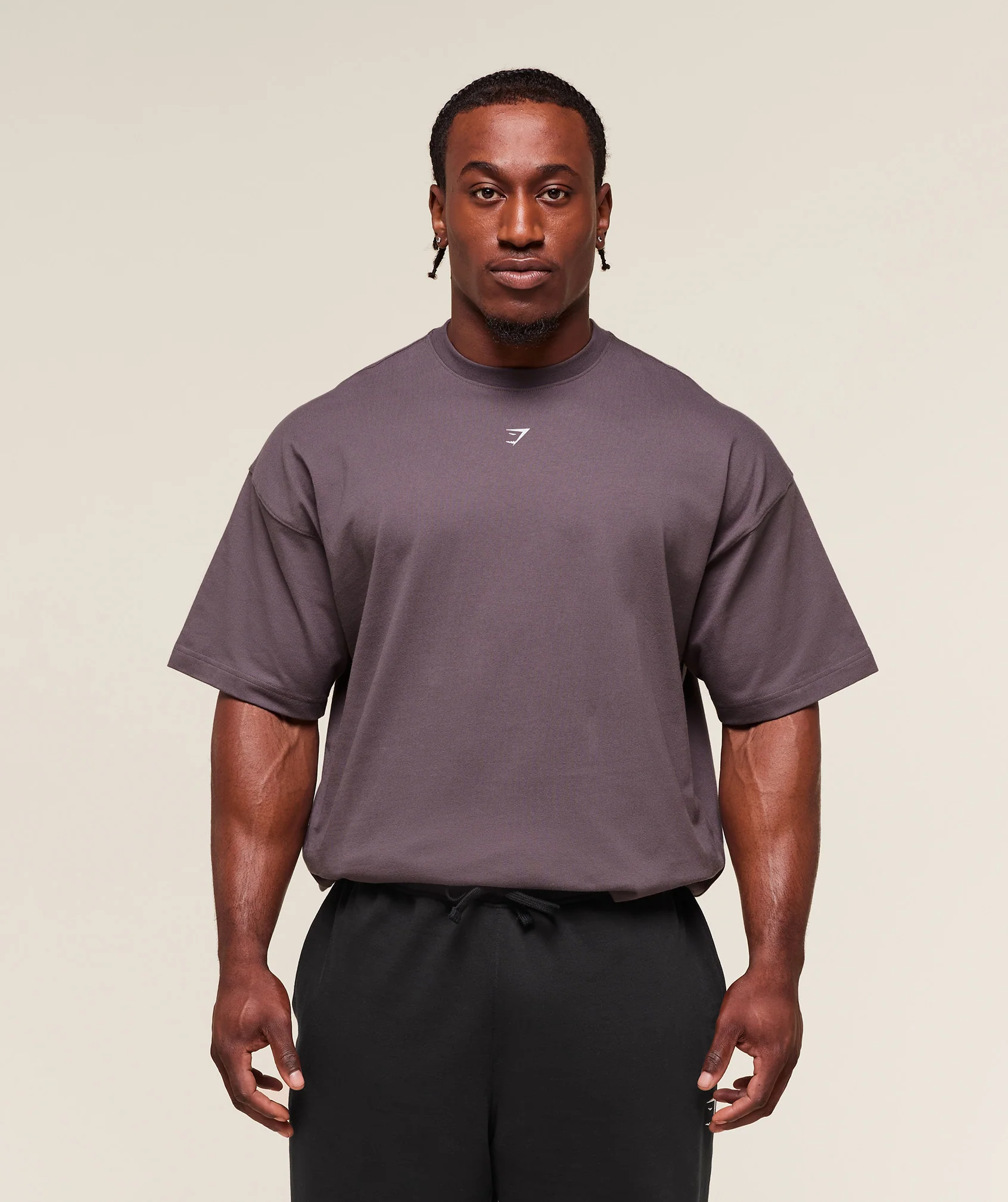 Gymshark Forged By Iron T-Shirt - Brushed Purple - Image 2