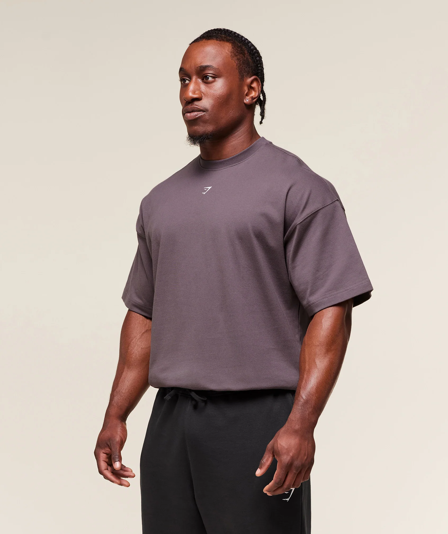 Gymshark Forged By Iron T-Shirt - Brushed Purple - Image 3