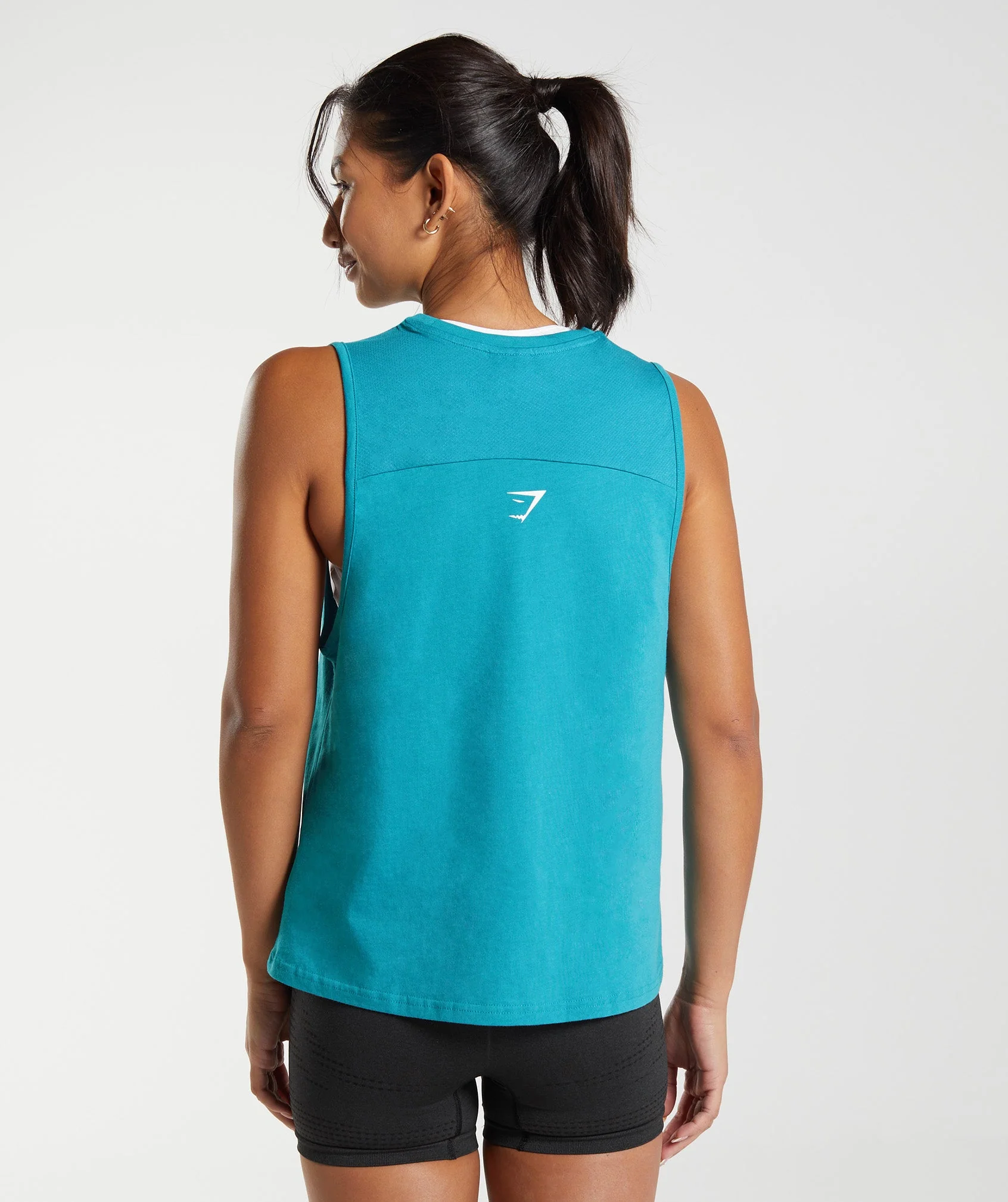 Gymshark Fraction Tank - Comet Blue - Image 2
