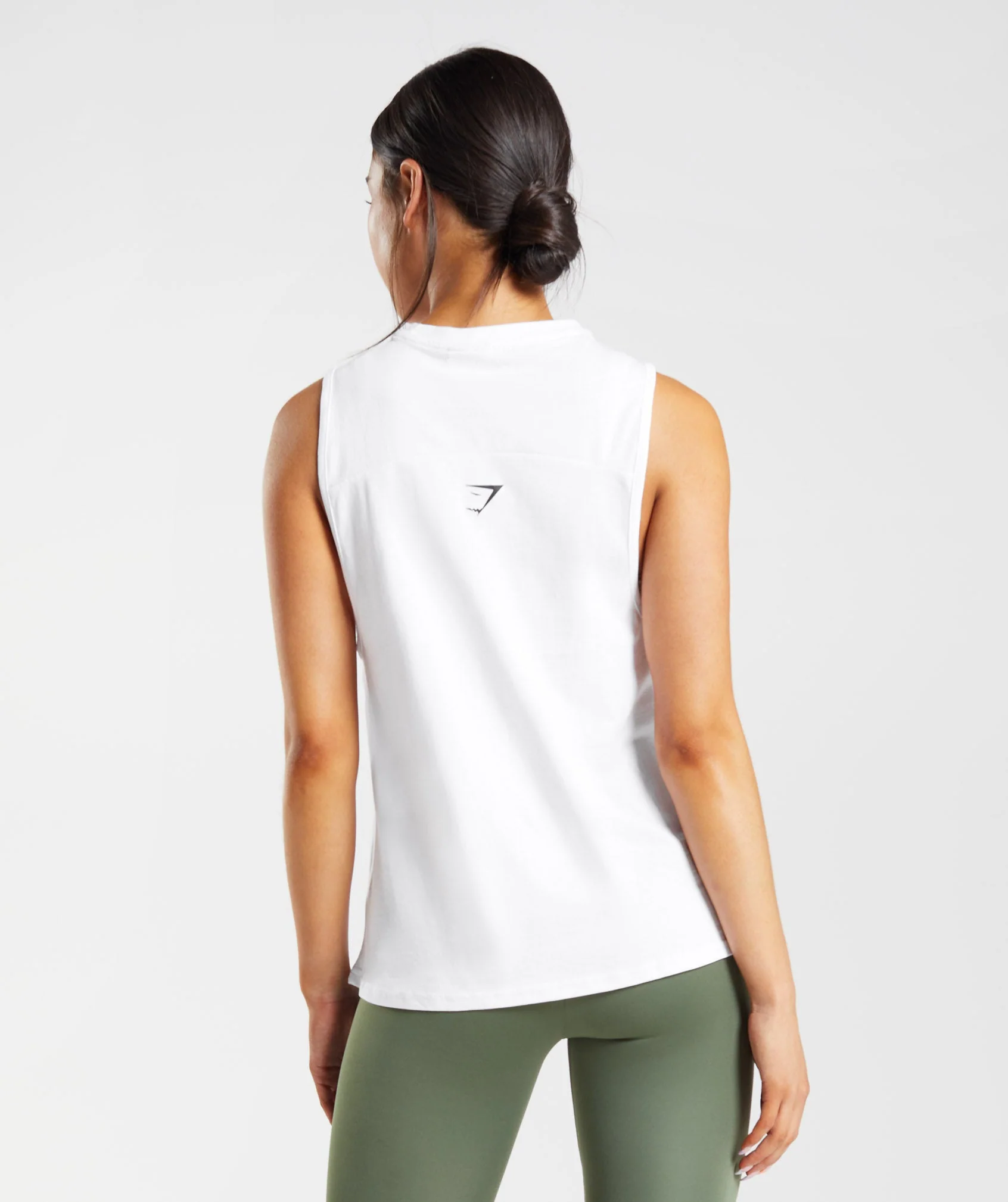 Gymshark Fraction Tank - White - Image 2