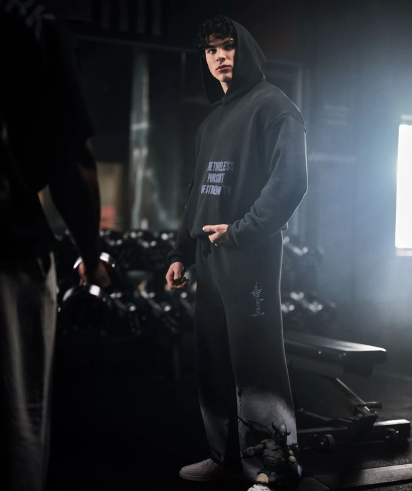 Gymshark Power x Frazetta Graphic Hoodie - Black - Image 6