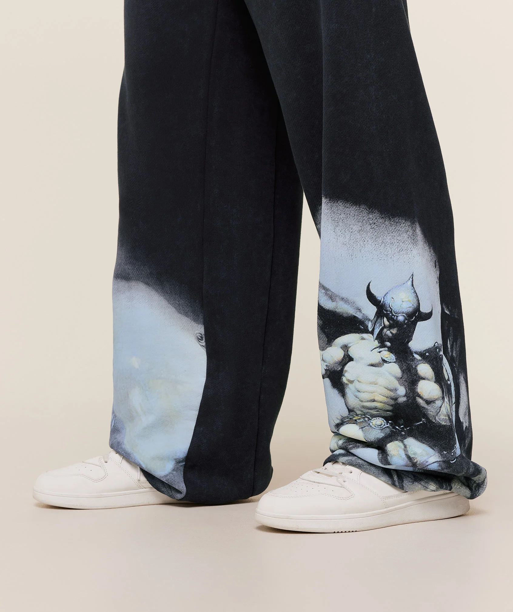 Gymshark Power x Frazetta Graphic Joggers - Black - Image 8