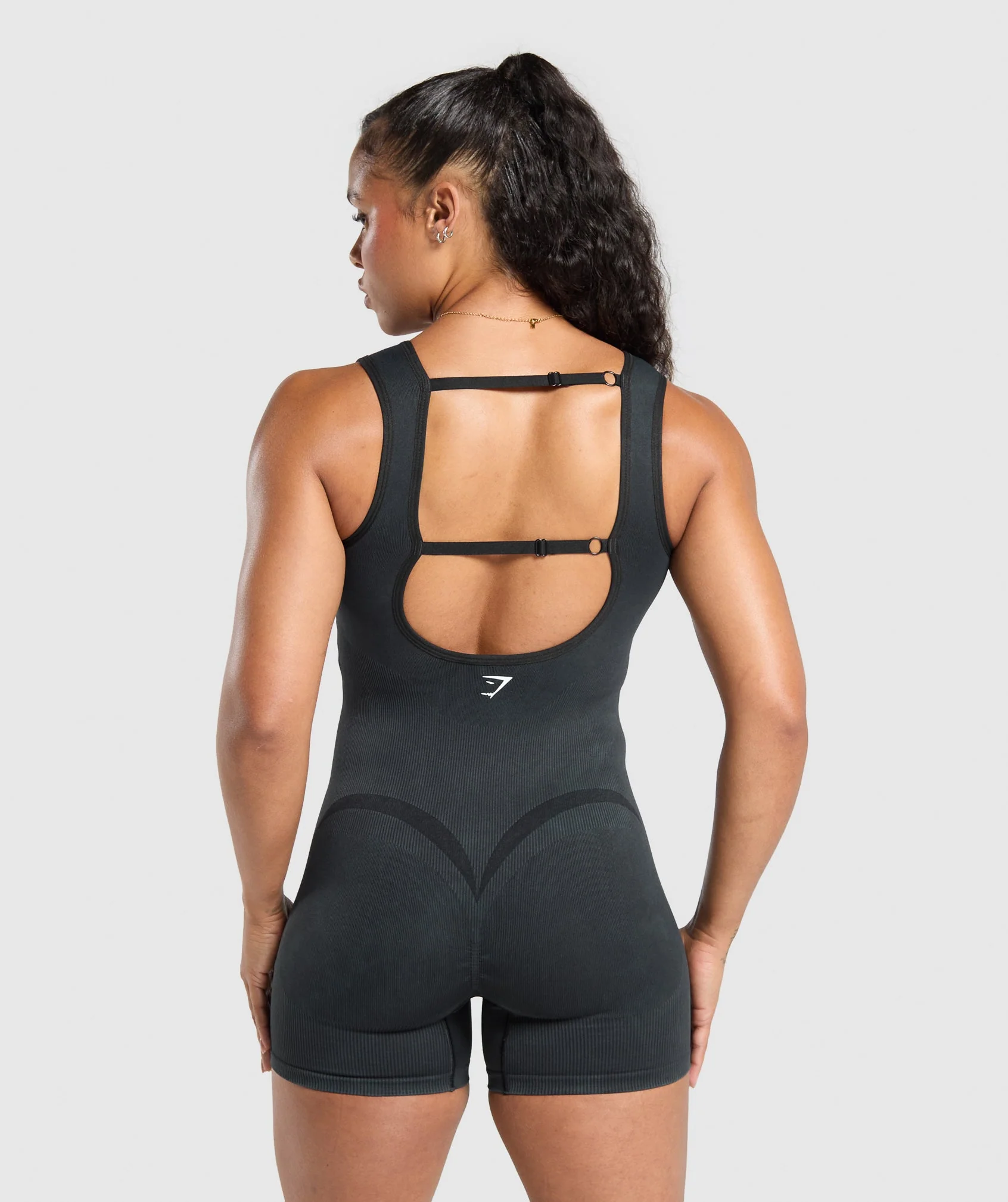 Gymshark Gains Seamless All-In-One - Black - Image 2