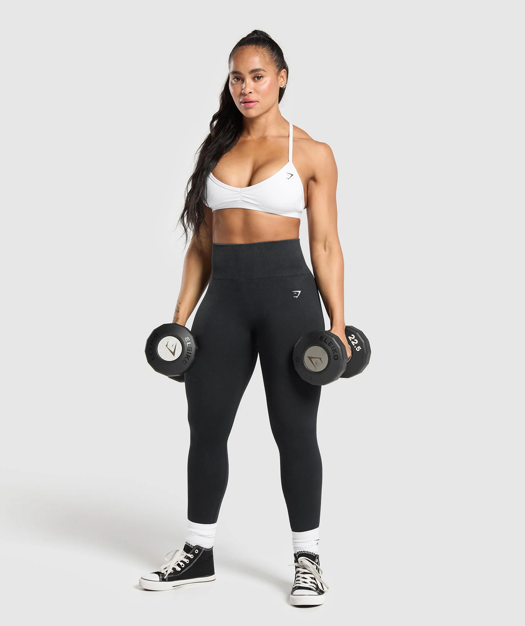 Gymshark Gains Seamless Leggings - Black - Image 4