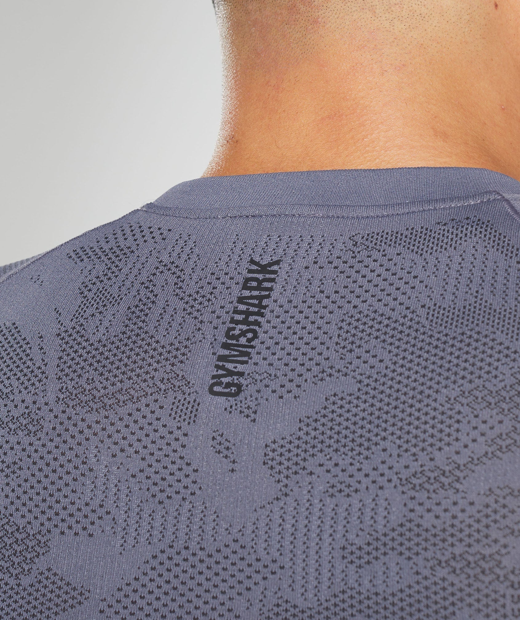 Gymshark Geo Seamless T-Shirt - Dewberry Purple/Black - Image 5