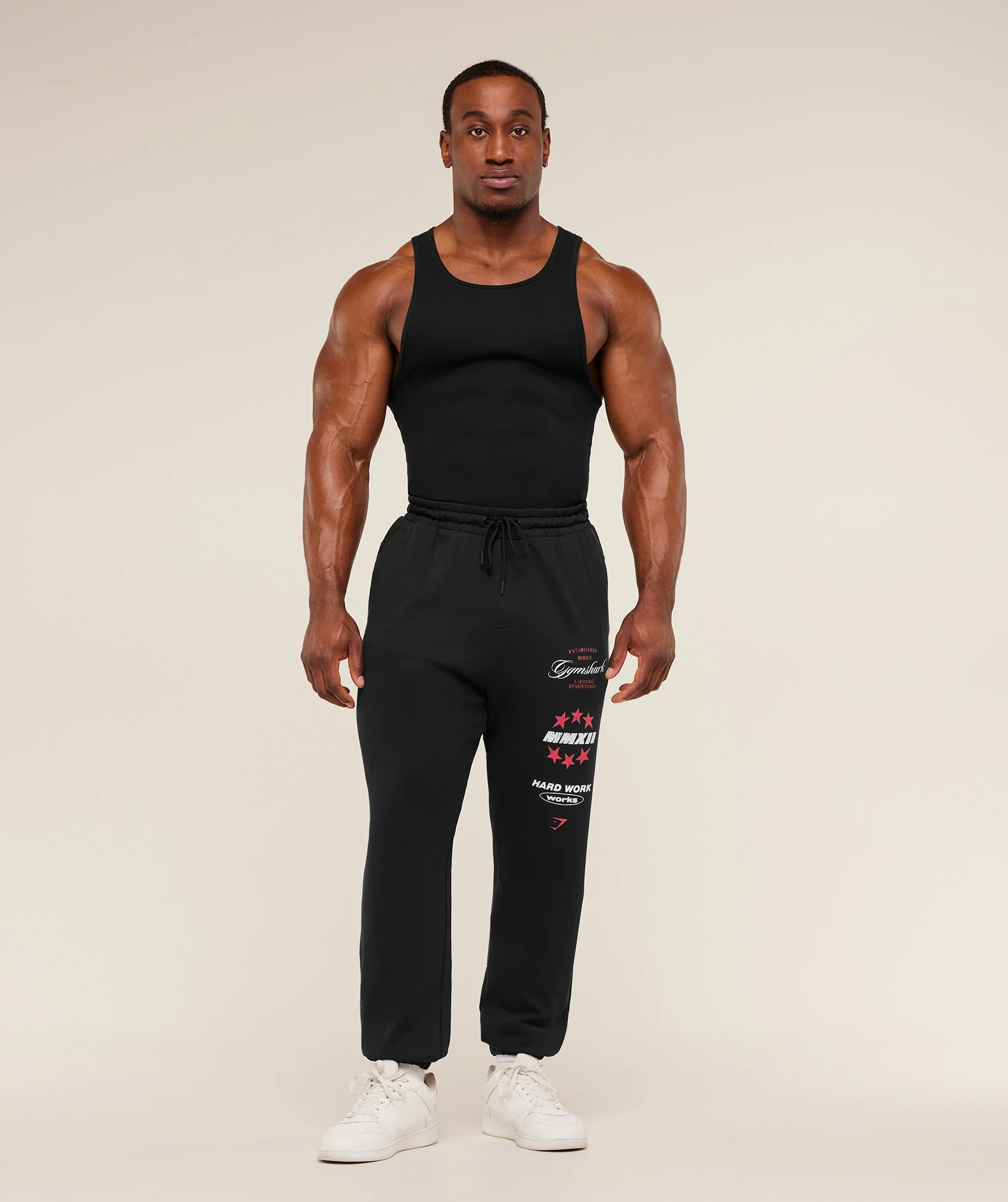 Gymshark Global Lifting Graphic Pants - GS Black - Image 5