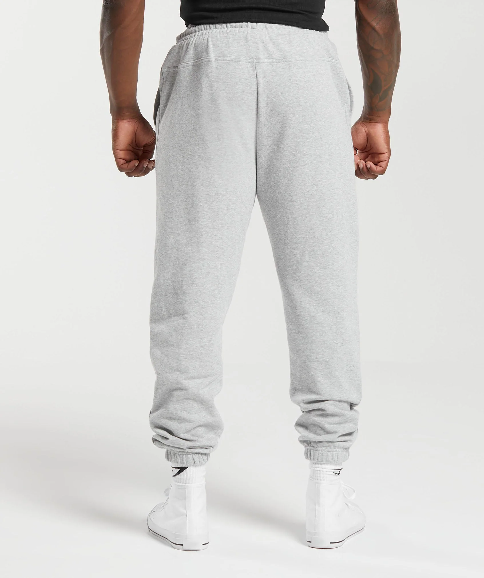 Gymshark Global Lifting Oversized Essential Joggers - Grey - Image 3