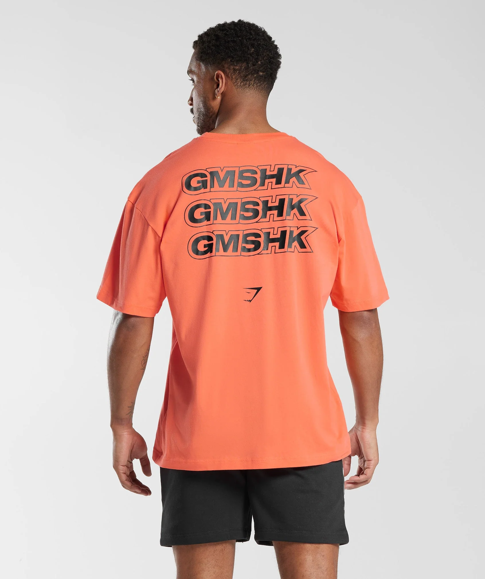 Gymshark GMSHK Oversized T-Shirt - Solstice Orange