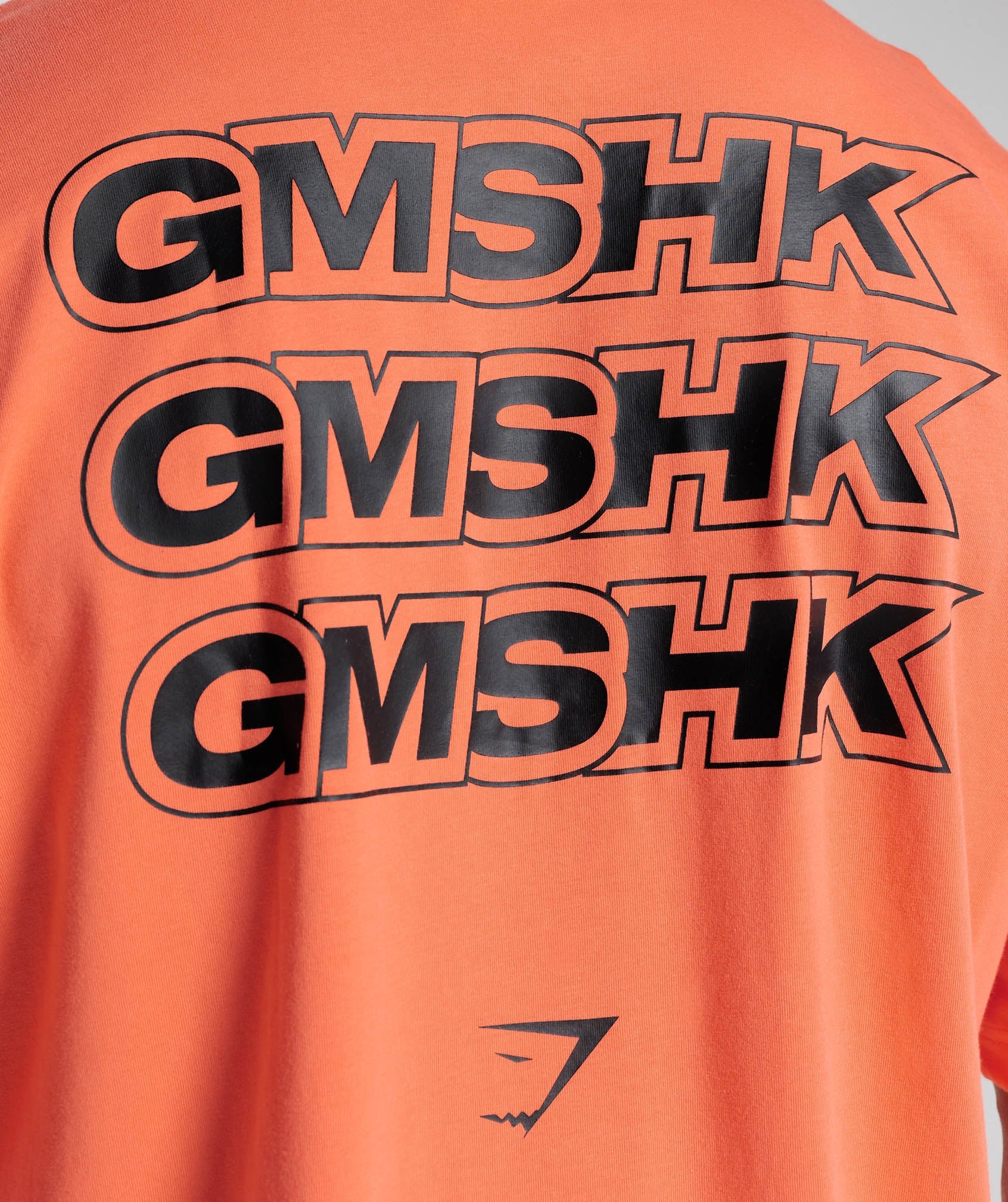 Gymshark GMSHK Oversized T-Shirt - Solstice Orange - Image 3