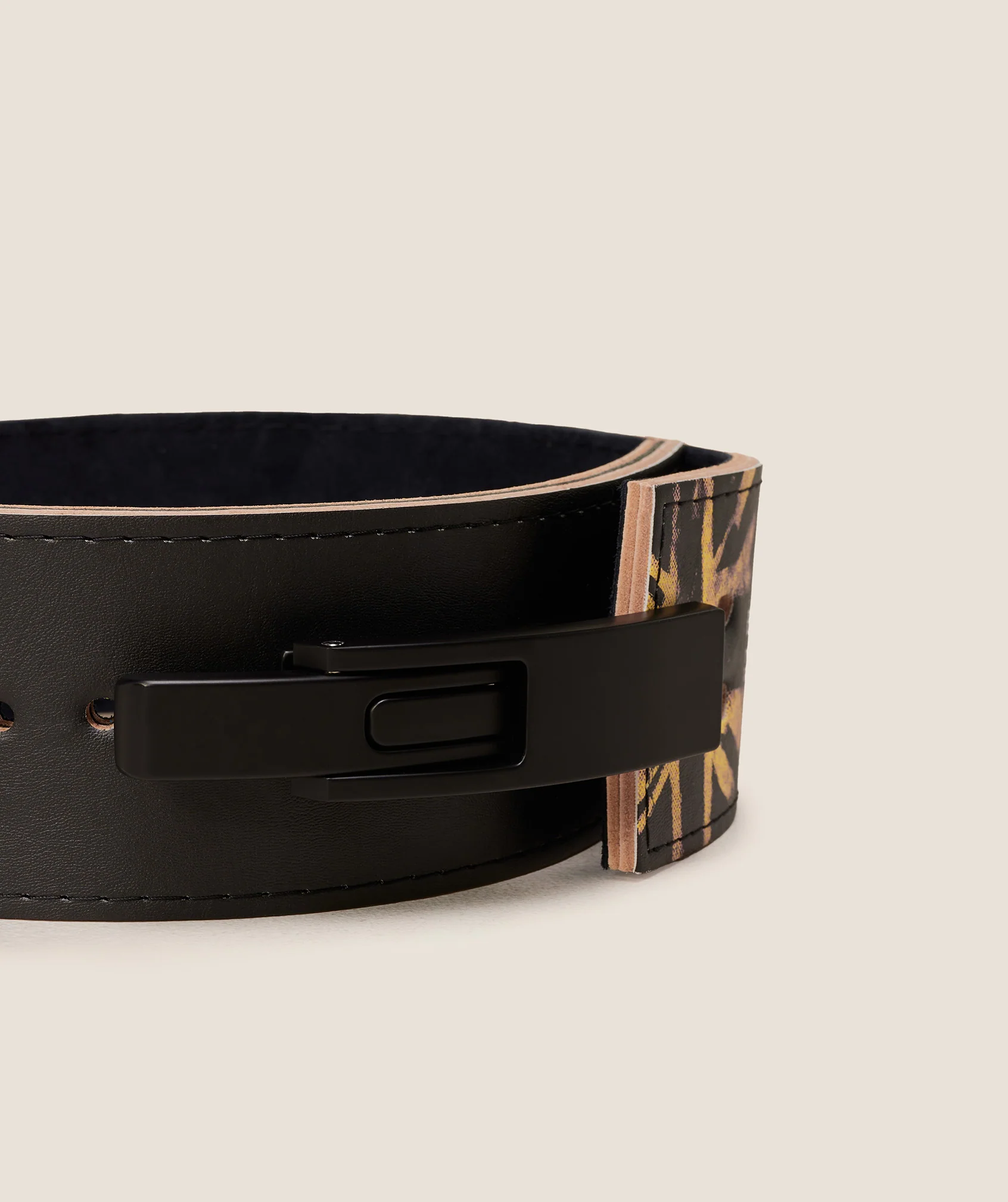 Gymshark Graphic Lever Lifting Belt - Black - Image 5