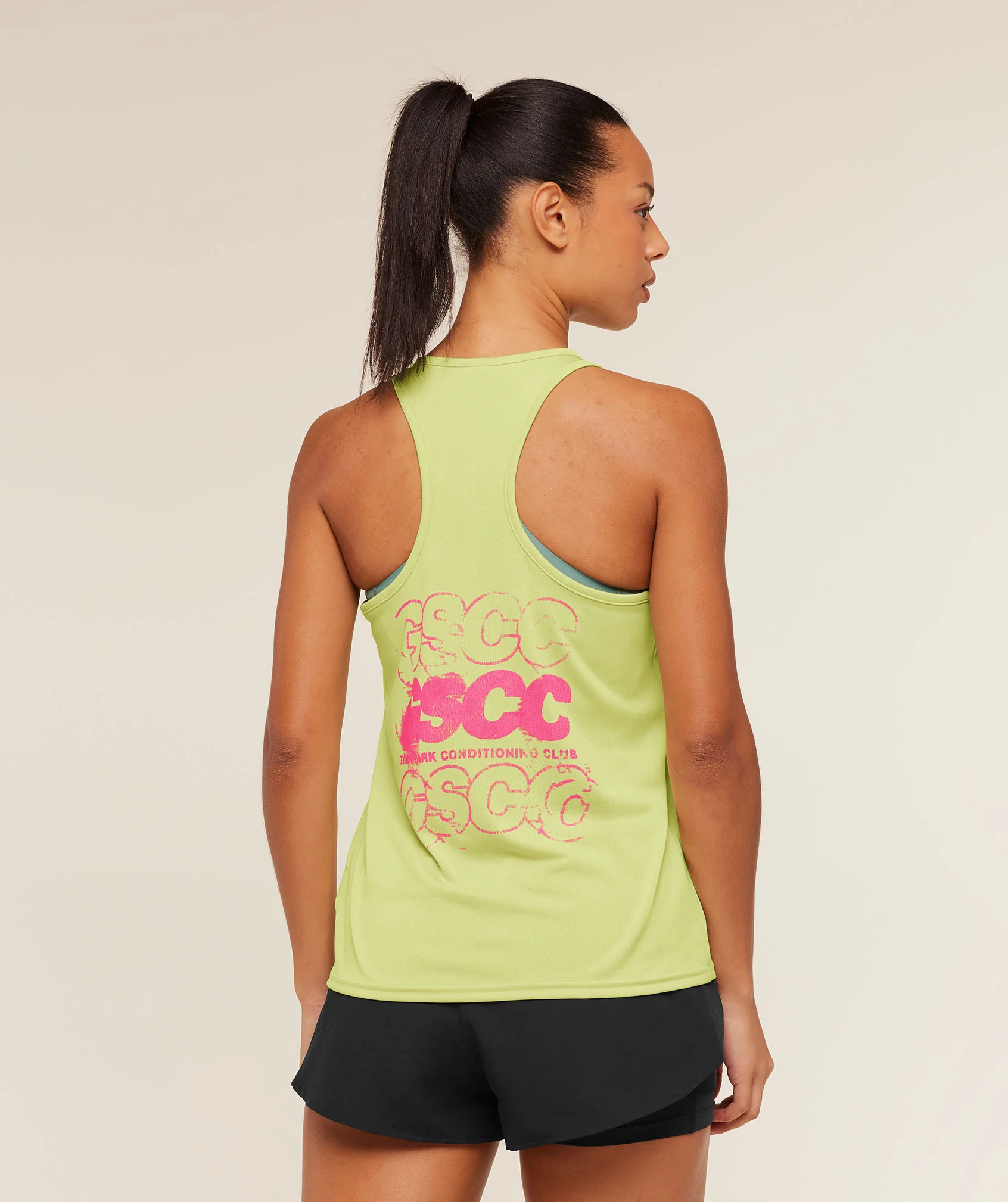 Gymshark Graphic Tank - Sorbet Yellow