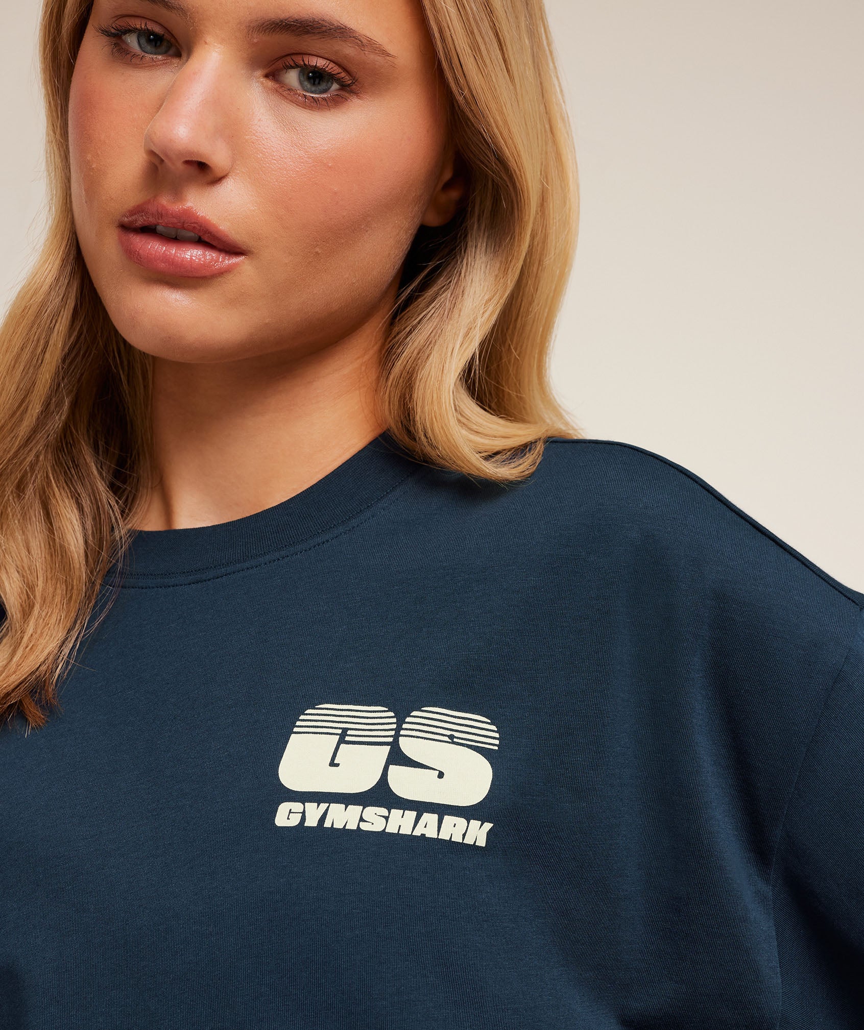Gymshark GS Lifestyle T-Shirt - GS Navy - Image 5