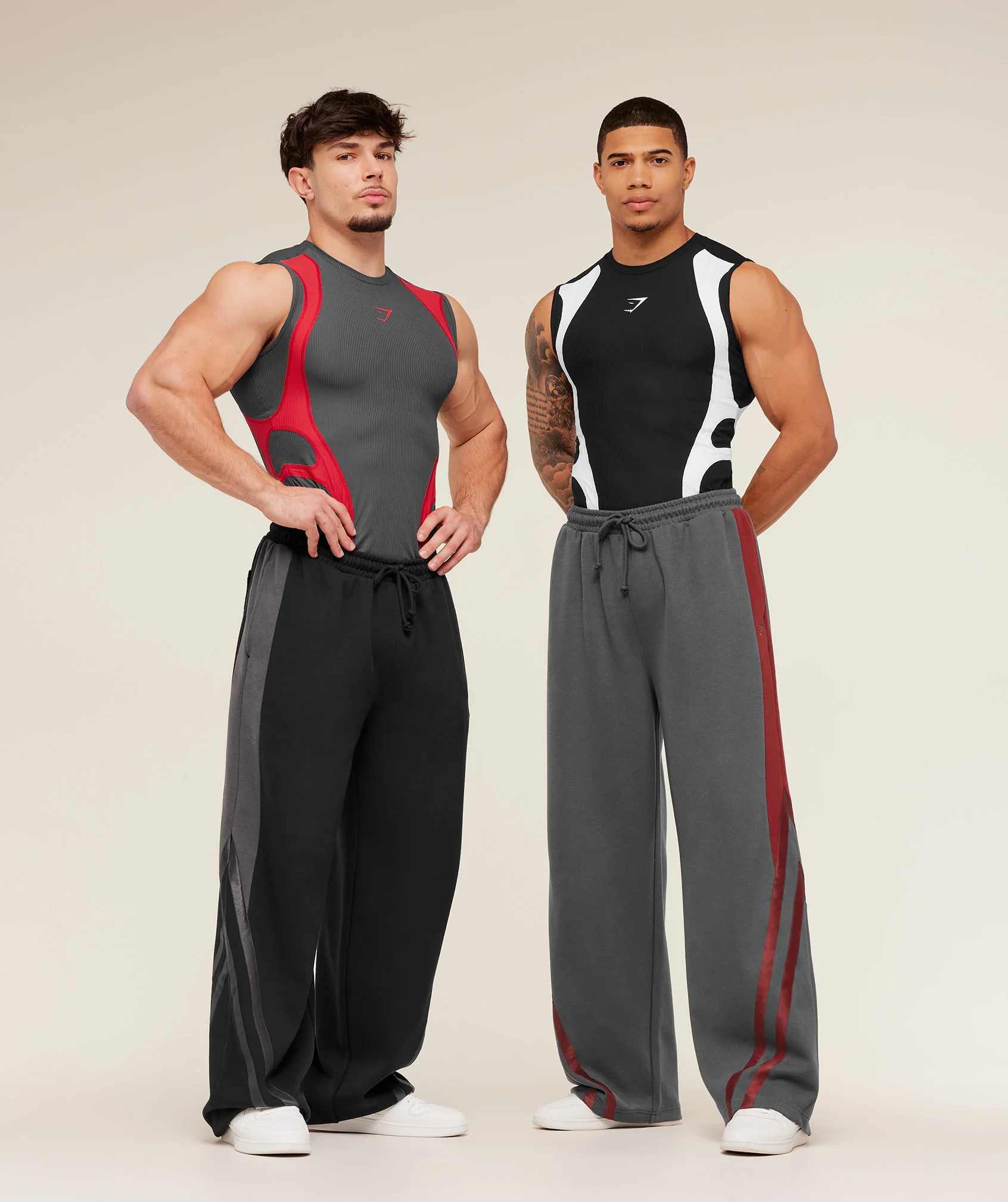 Gymshark x Carlos Belcast Tank Baselayer - Grey - Image 5