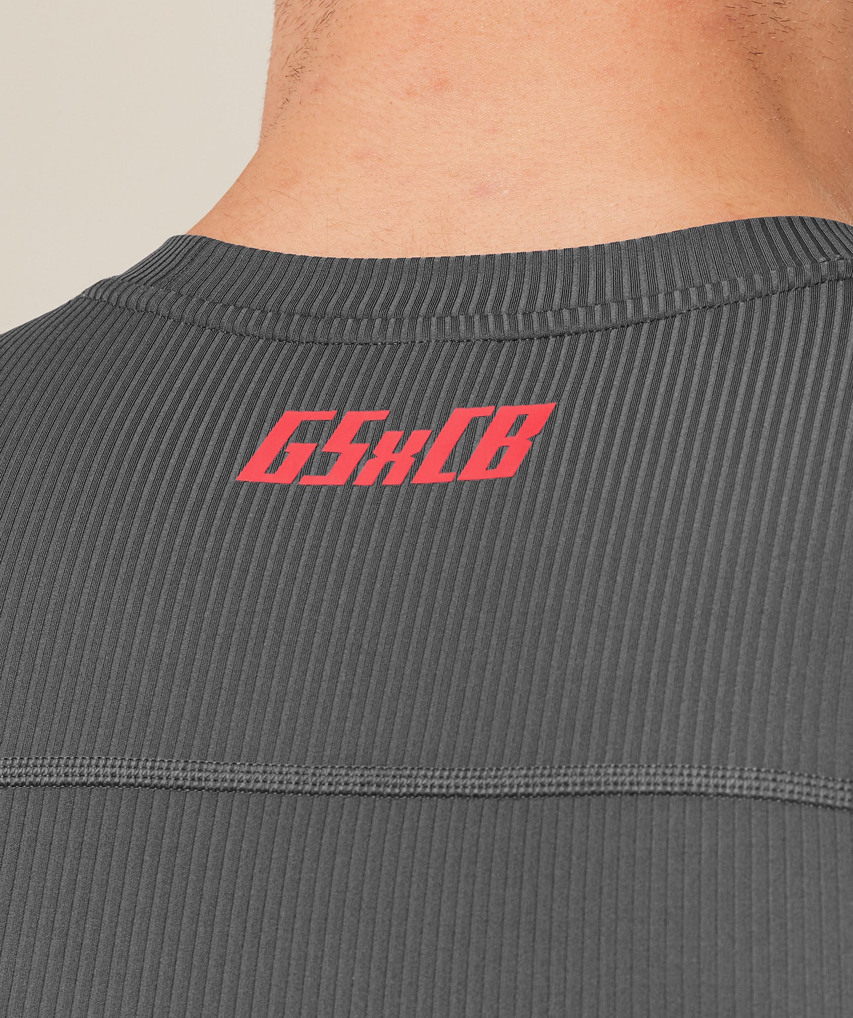Gymshark x Carlos Belcast Tank Baselayer - Grey - Image 7