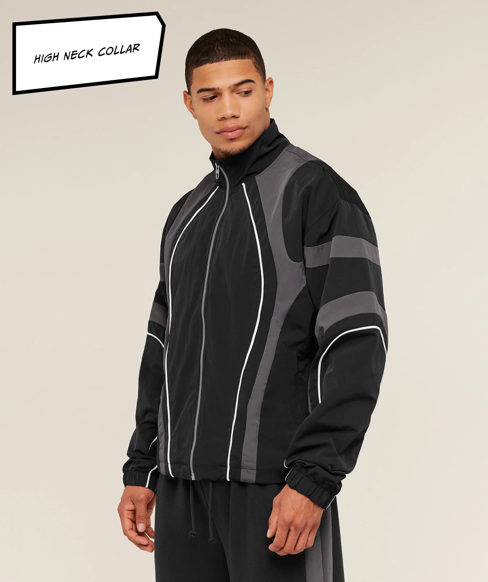 Gymshark x Carlos Belcast Track Jacket - GS Black - Image 2