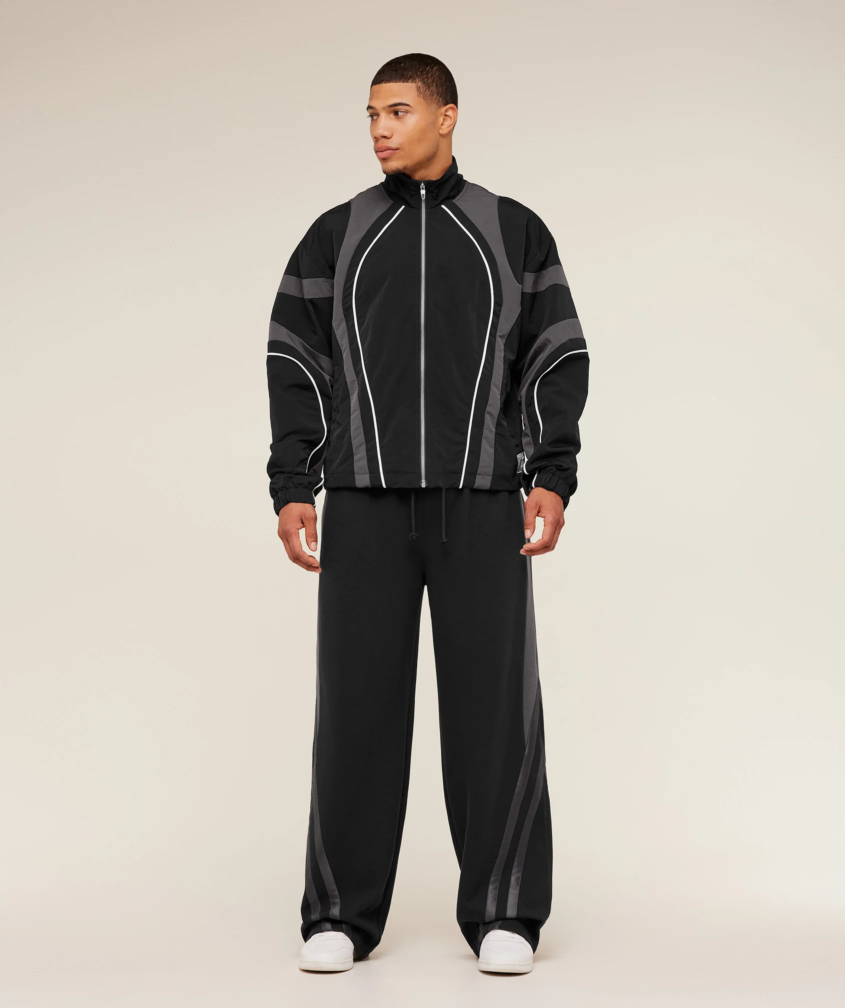Gymshark x Carlos Belcast Track Jacket - GS Black - Image 4