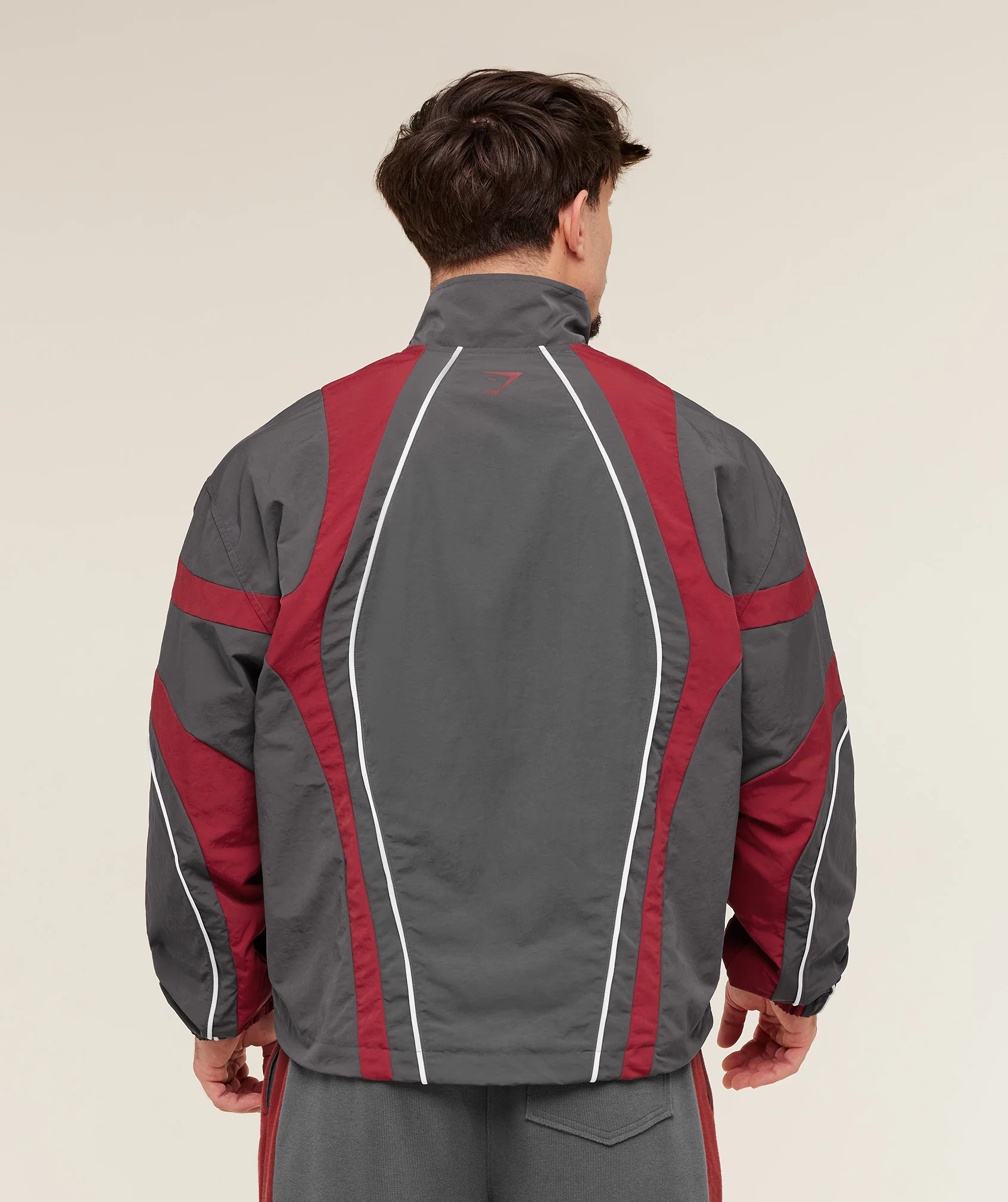 Gymshark x Carlos Belcast Track Jacket - Grey - Image 3