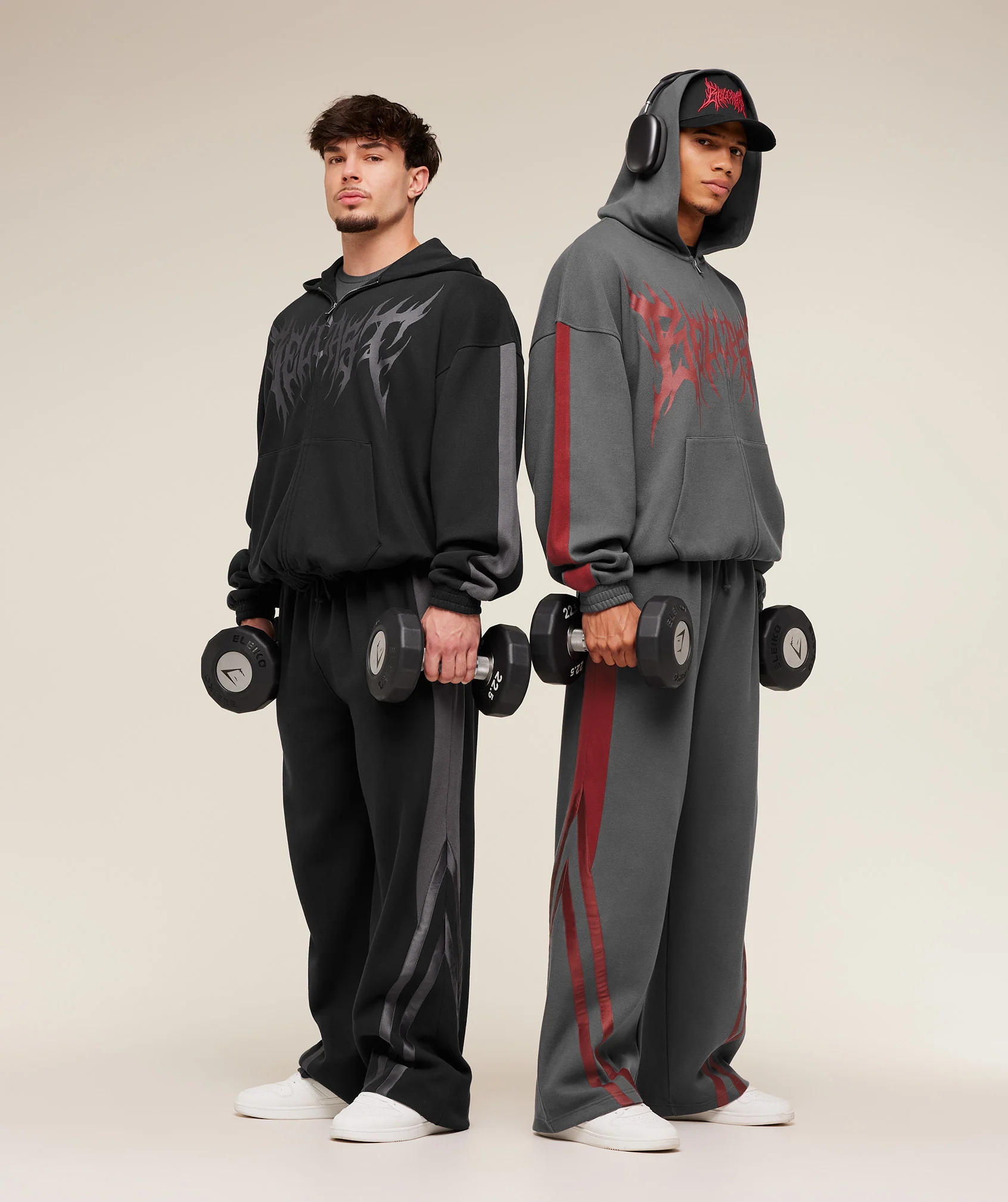 Gymshark x Carlos Belcast Zip Up Hoodie - GS Black - Image 5