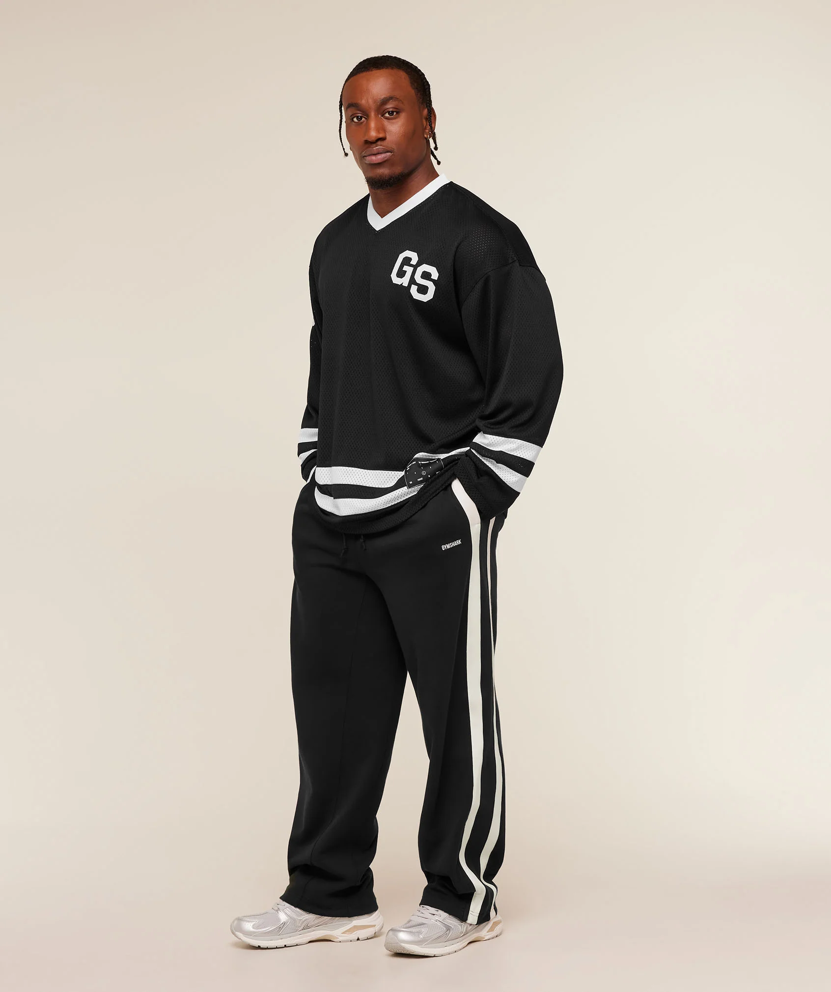 Gymshark x CBUM Hockey Jersey - Black - Image 5