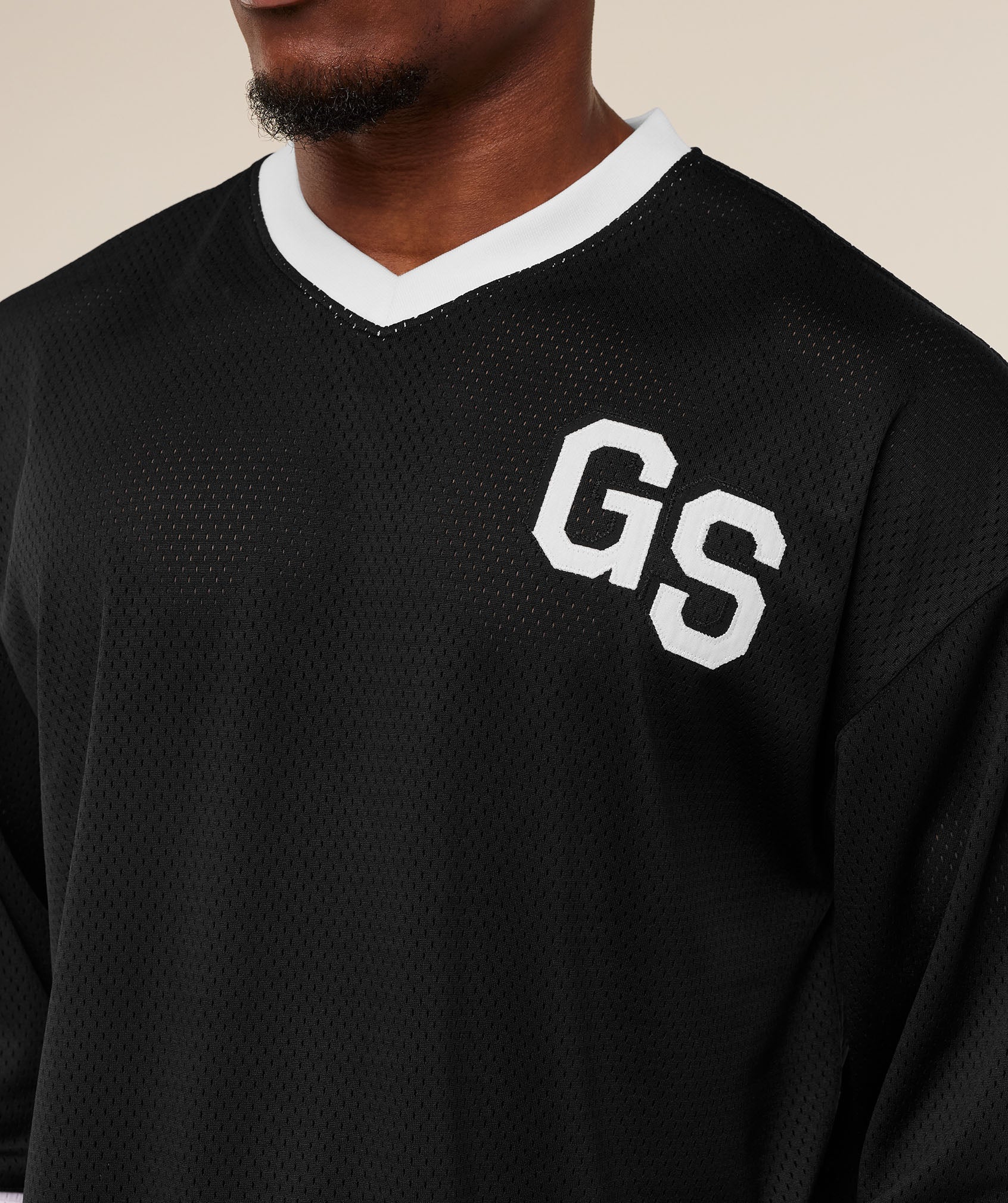 Gymshark x CBUM Hockey Jersey - Black - Image 7