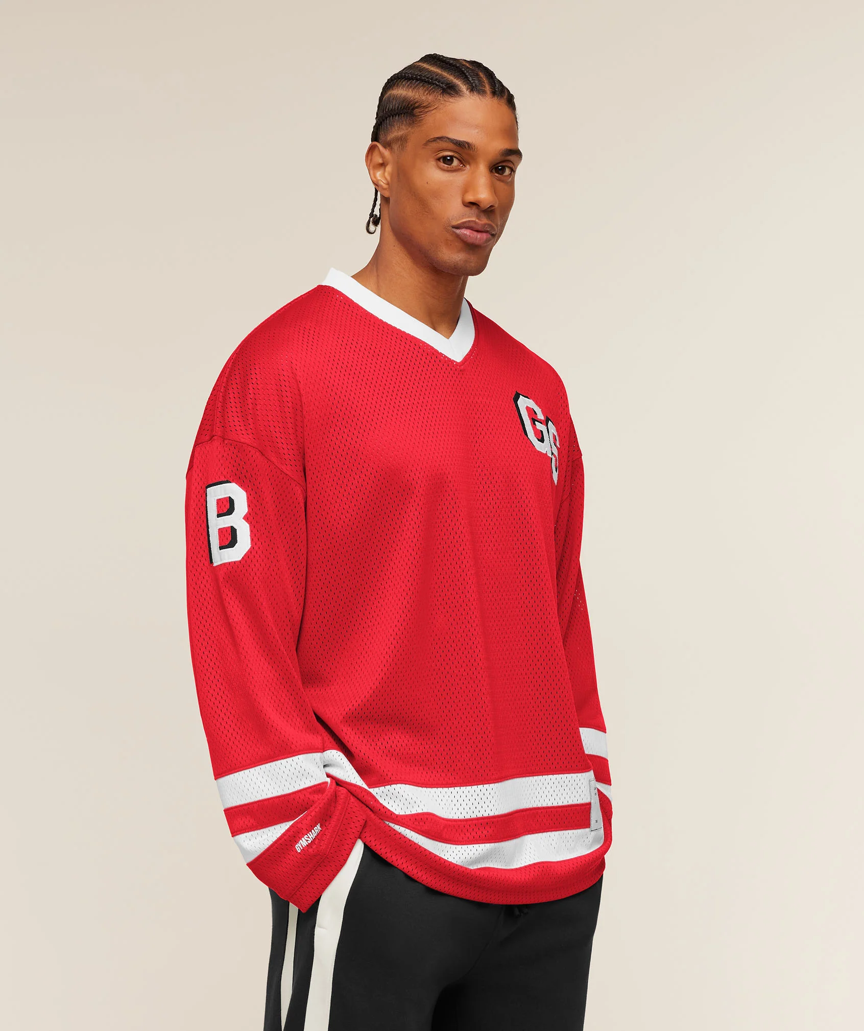 Gymshark x CBUM Hockey Jersey - Crimson Red - Image 5