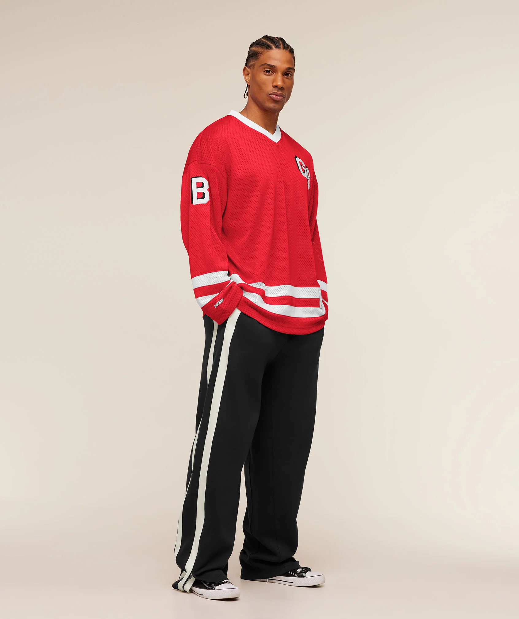 Gymshark x CBUM Hockey Jersey - Crimson Red - Image 6