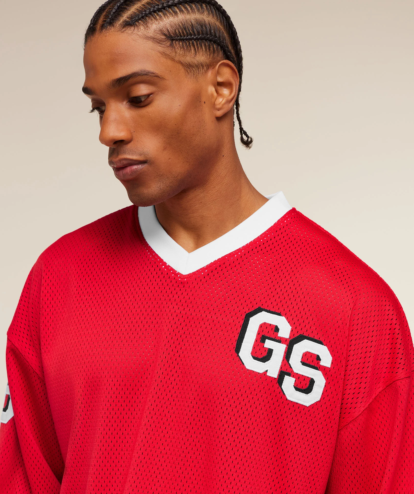 Gymshark x CBUM Hockey Jersey - Crimson Red - Image 8