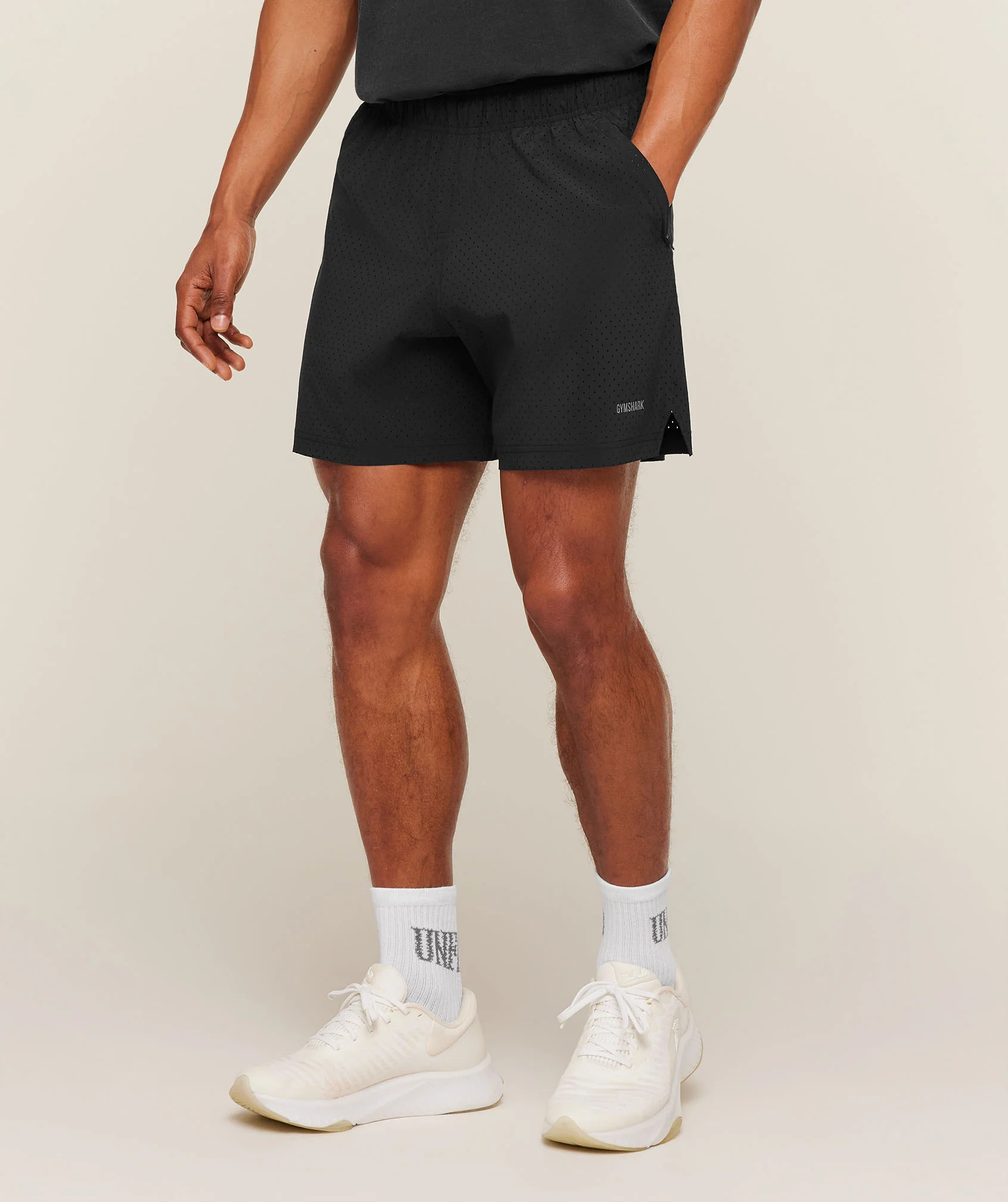 Gymshark x CBUM Shorts - Black - Image 5