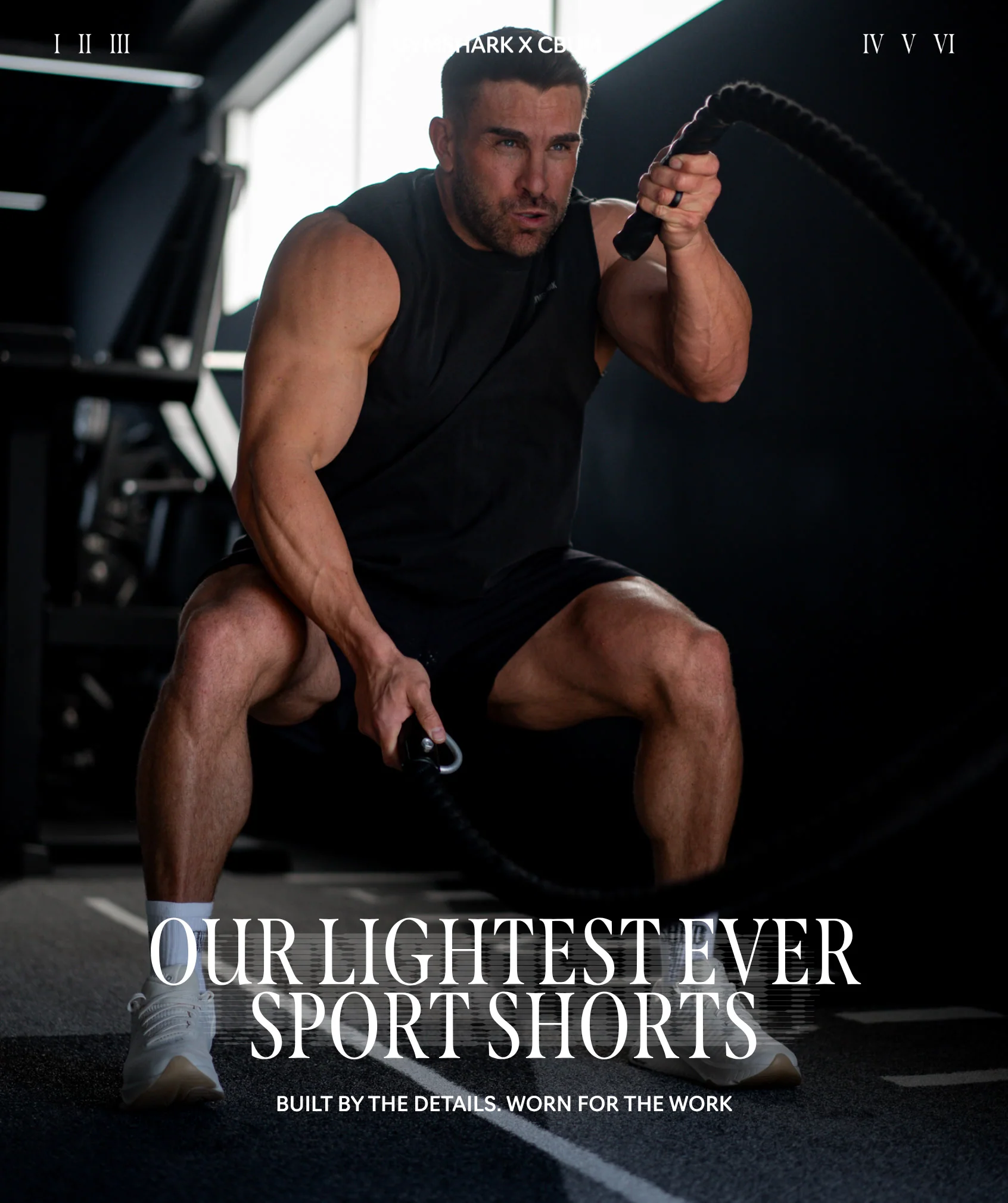 Gymshark x CBUM Shorts - Black - Image 6
