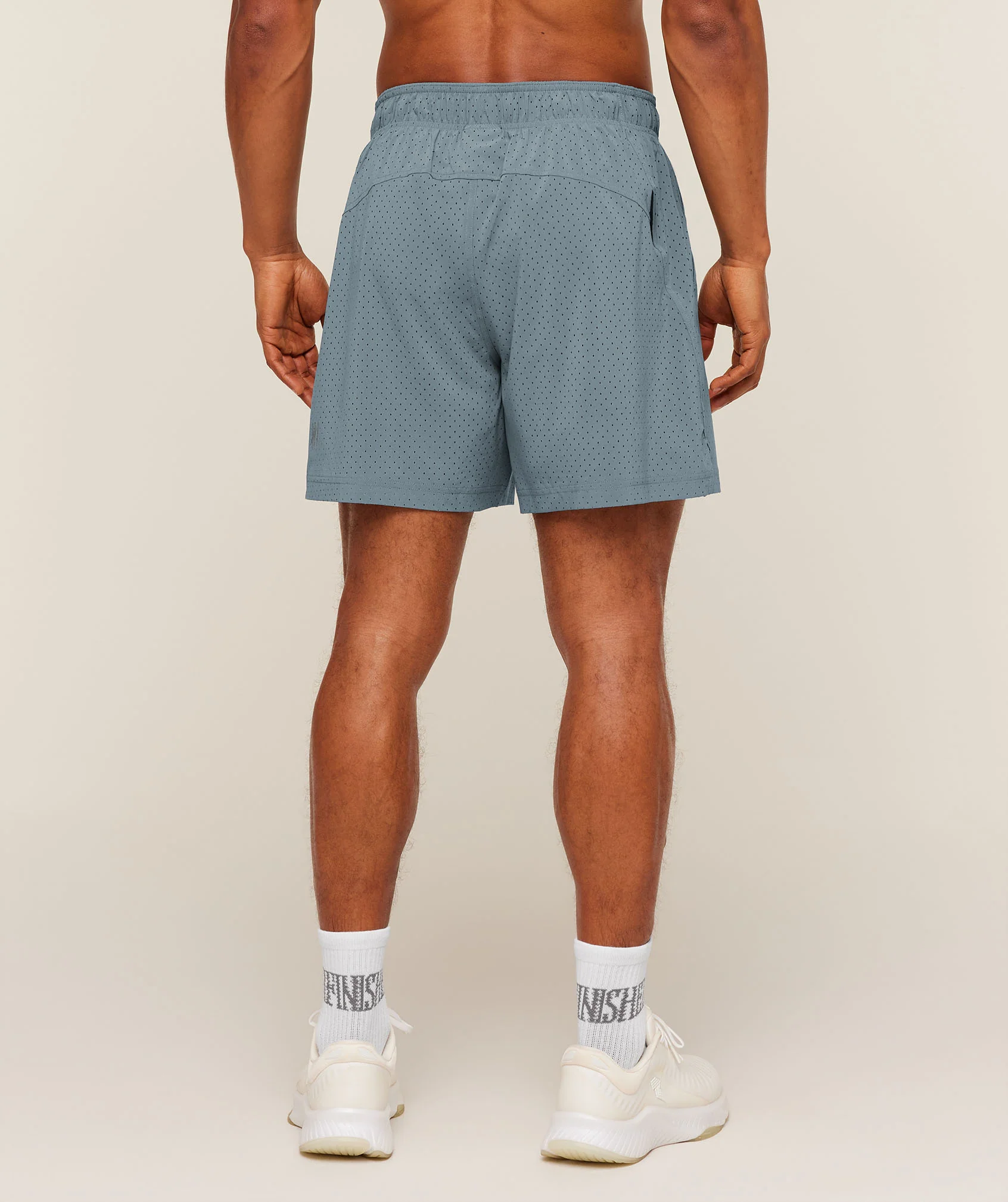 Gymshark x CBUM Shorts - Concrete Blue - Image 3