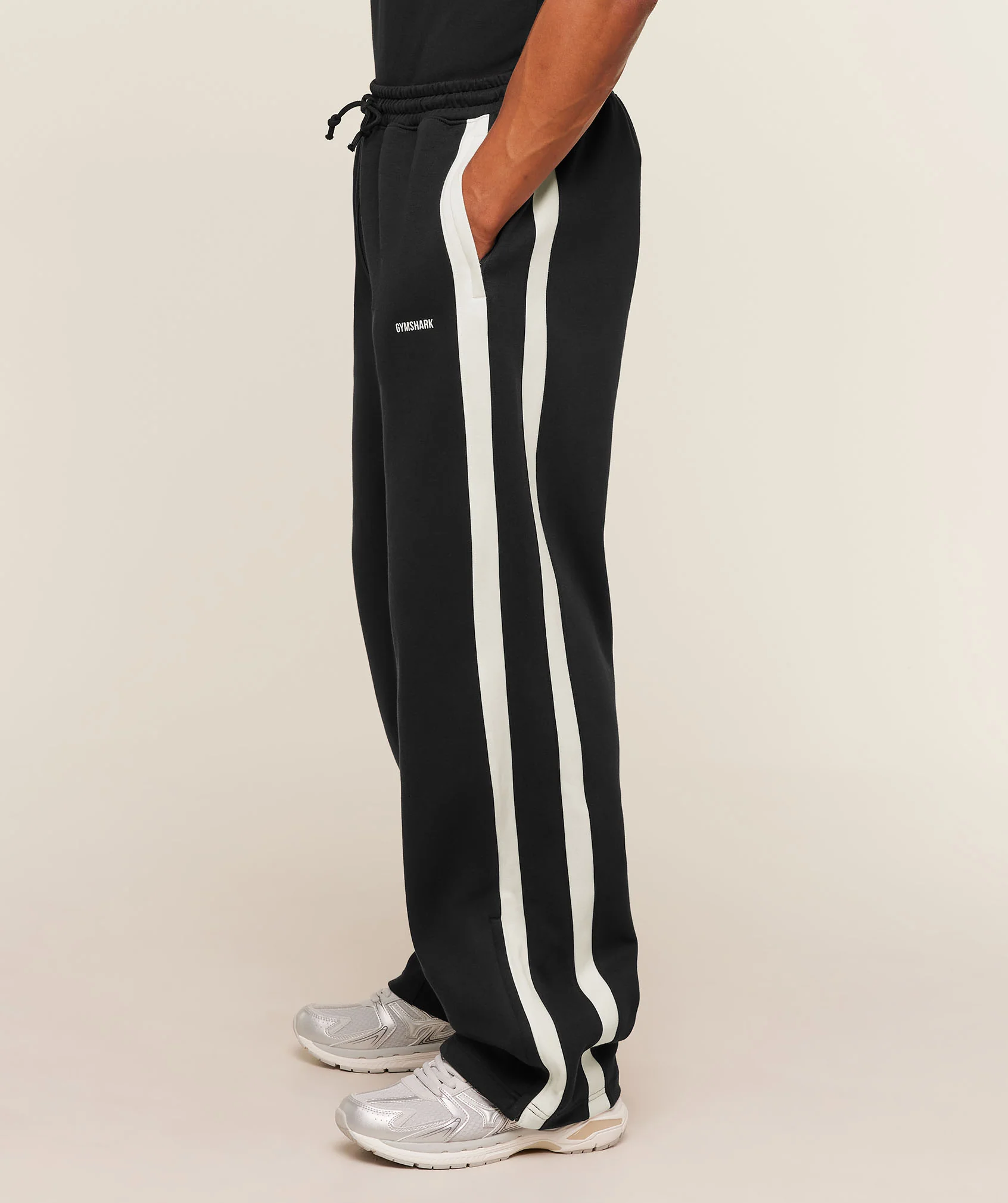 Gymshark x CBUM Straight Leg Joggers - Black - Image 4