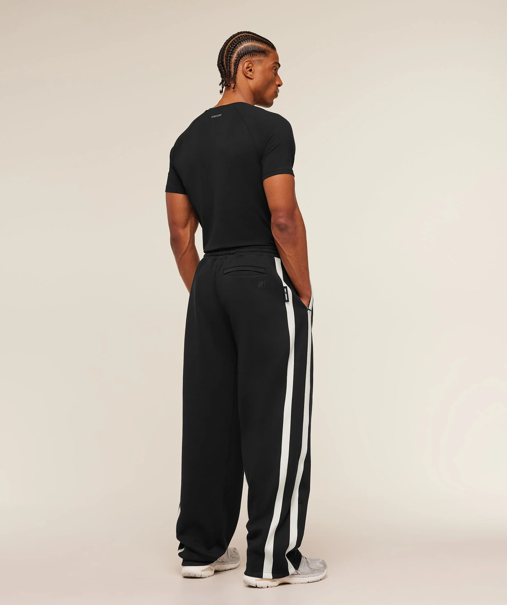 Gymshark x CBUM Straight Leg Joggers - Black - Image 6