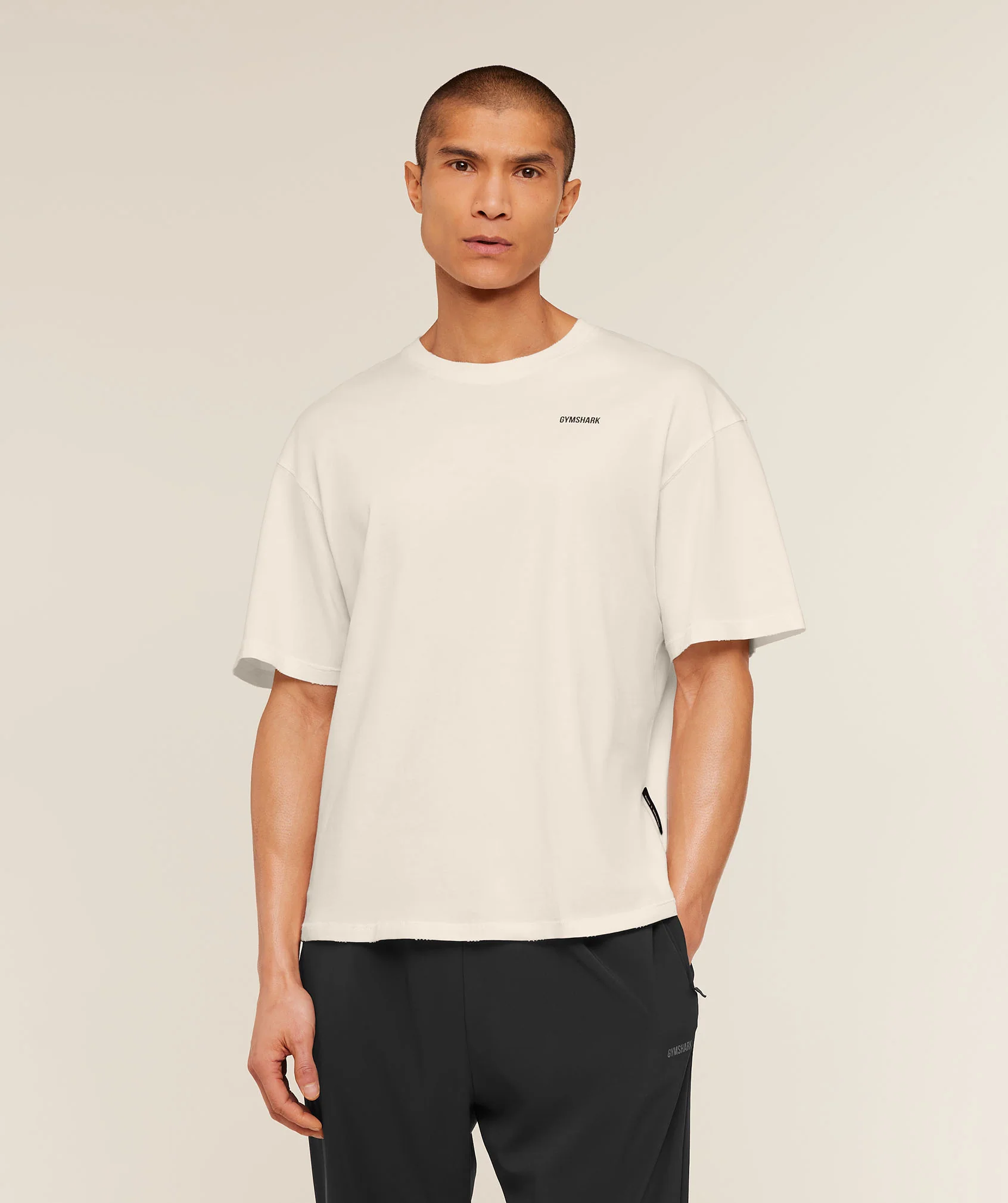 Gymshark x CBUM T-Shirt - Soft White - Image 2