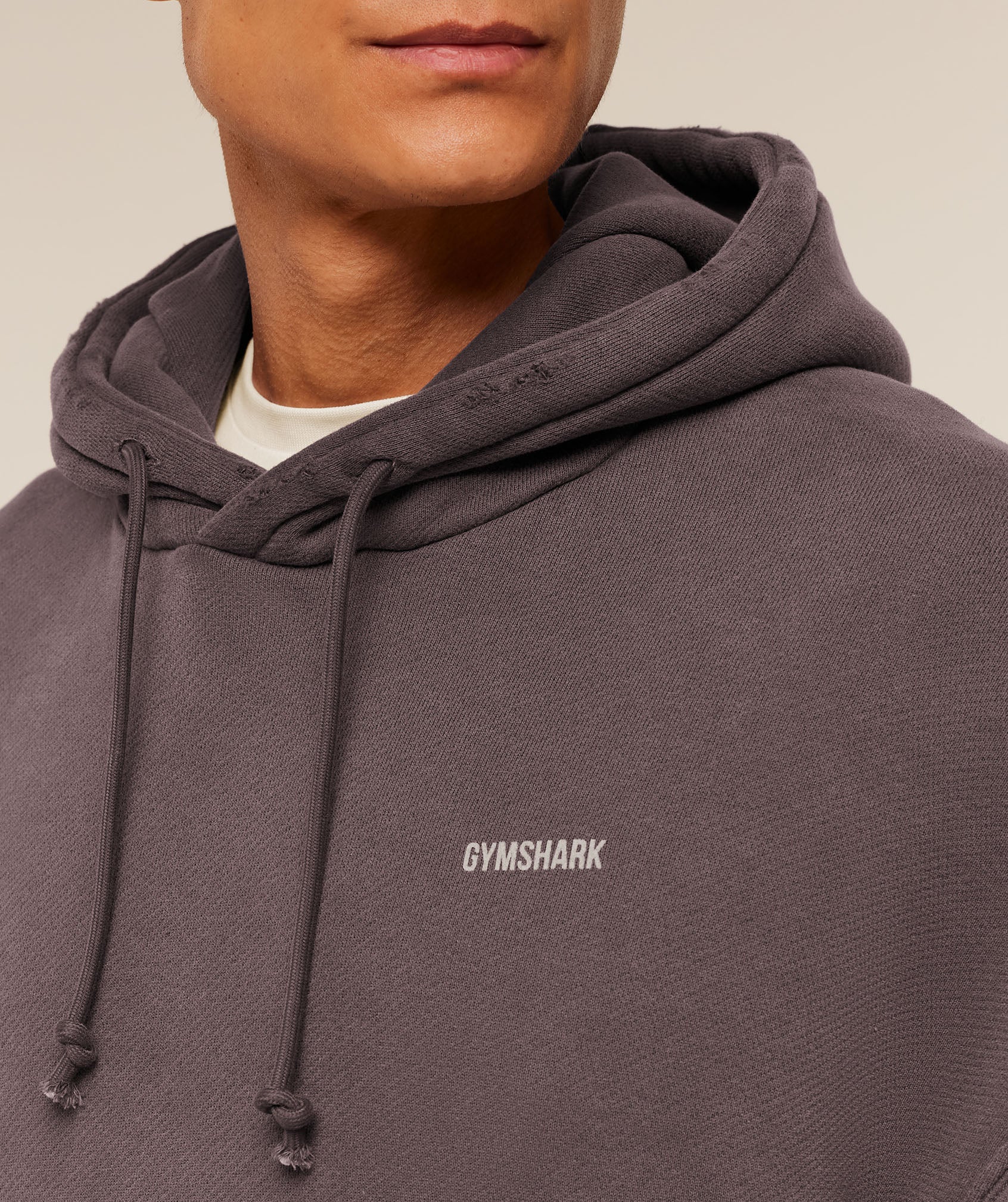 Gymshark x CBUM Washed Hoodie - Greyed Purple - Image 7