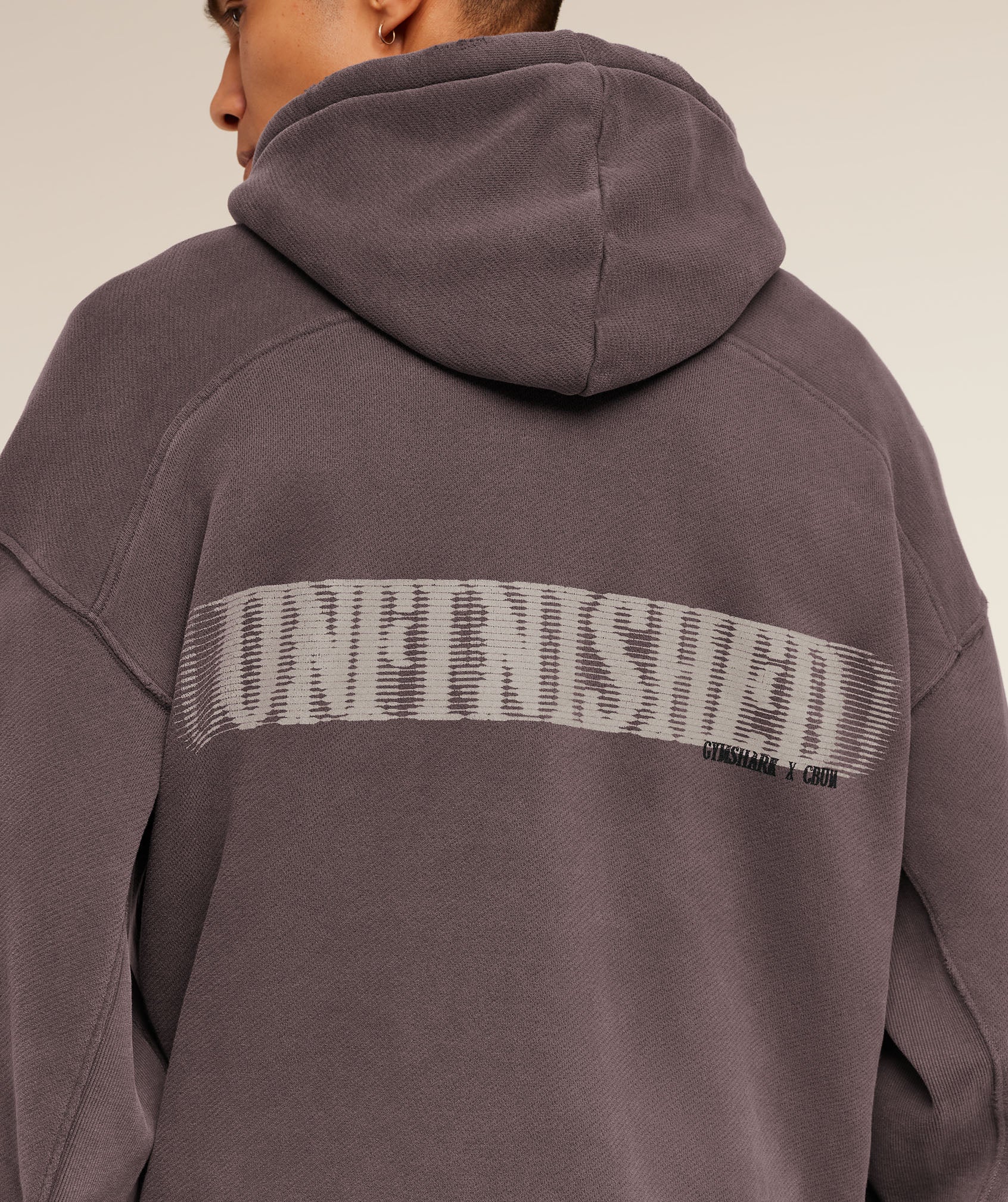Gymshark x CBUM Washed Hoodie - Greyed Purple - Image 8