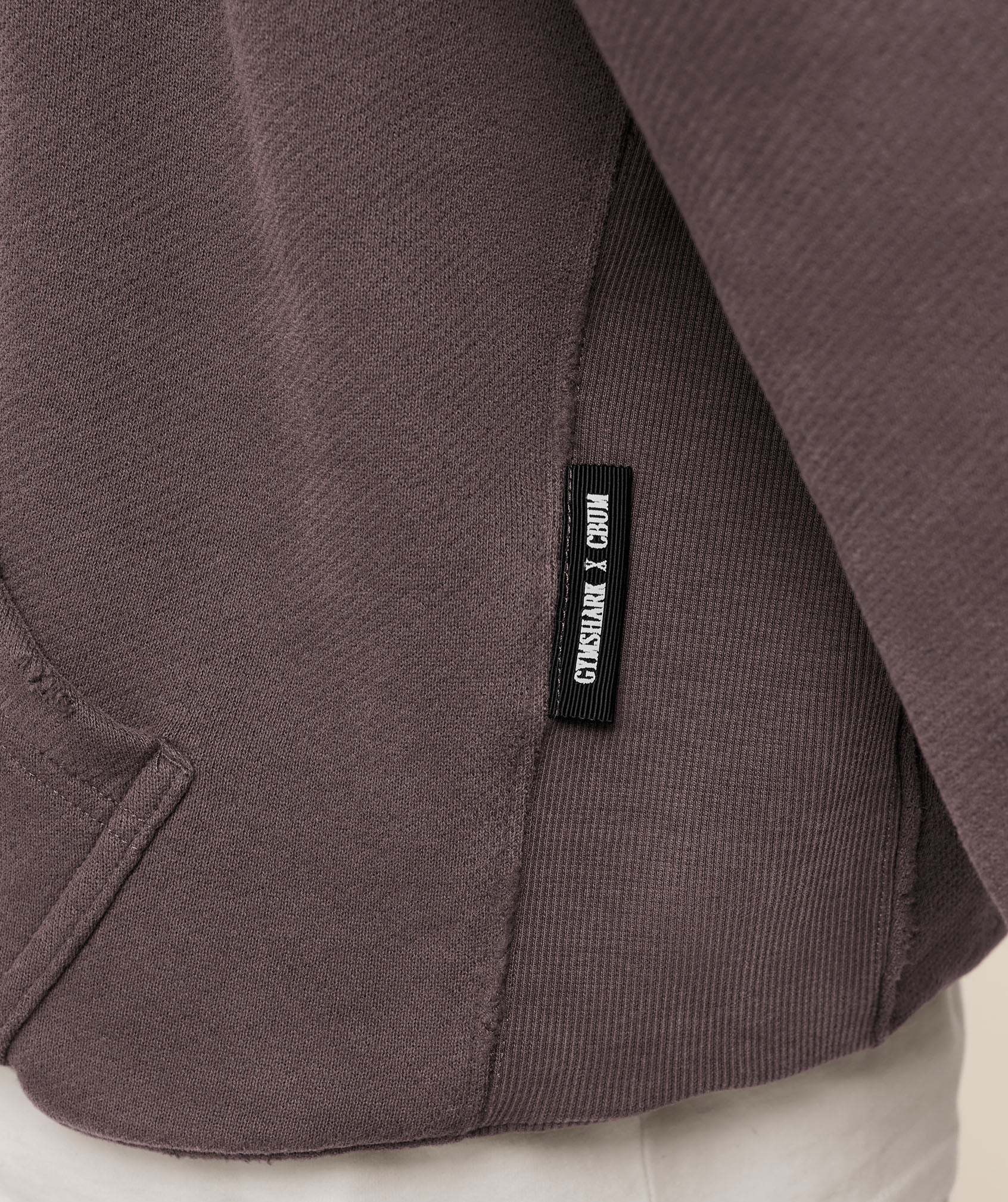Gymshark x CBUM Washed Hoodie - Greyed Purple - Image 9