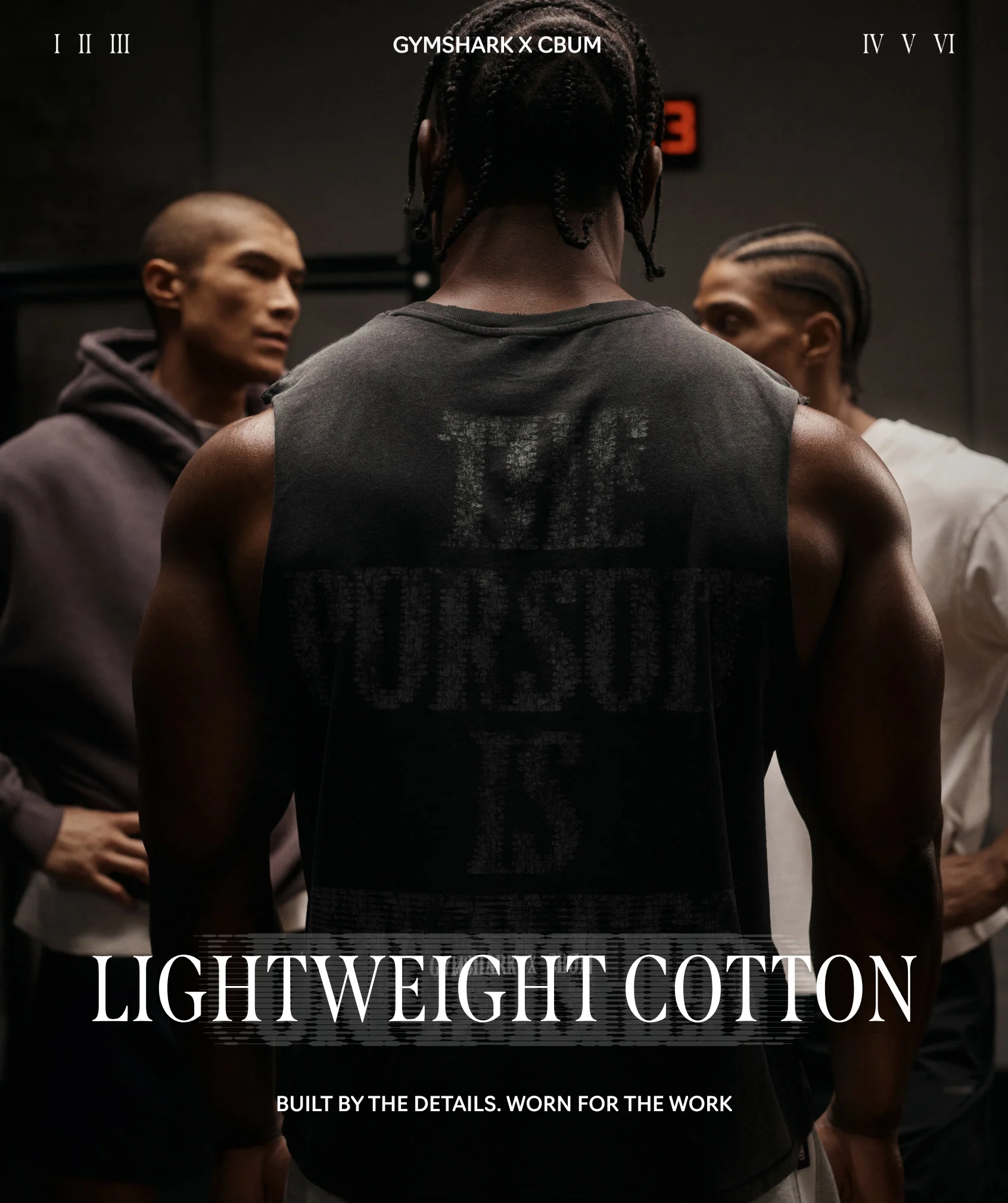 Gymshark x CBUM Washed Sleeveless T-Shirt - Greyed Purple - Image 2