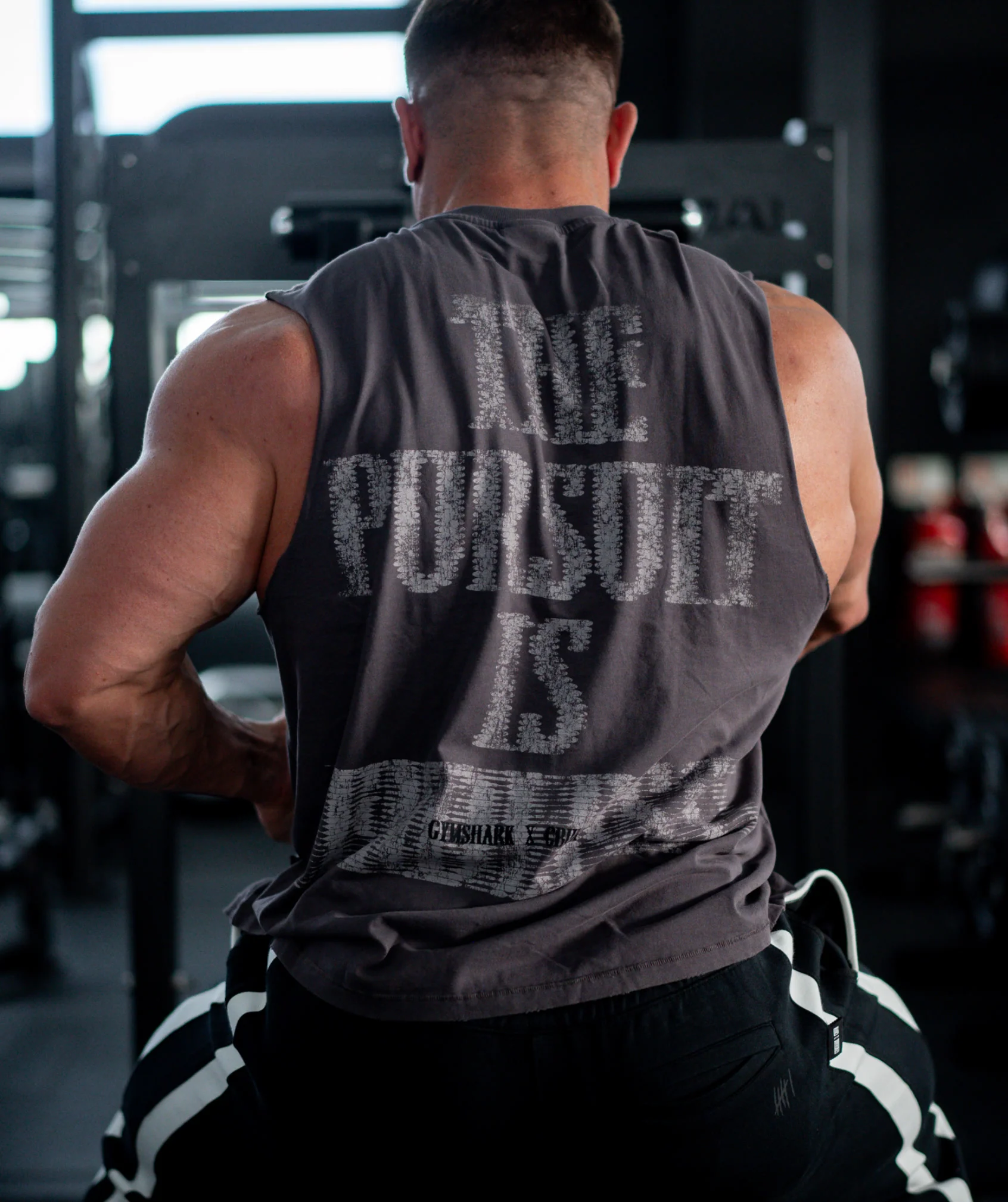 Gymshark x CBUM Washed Sleeveless T-Shirt - Greyed Purple - Image 5