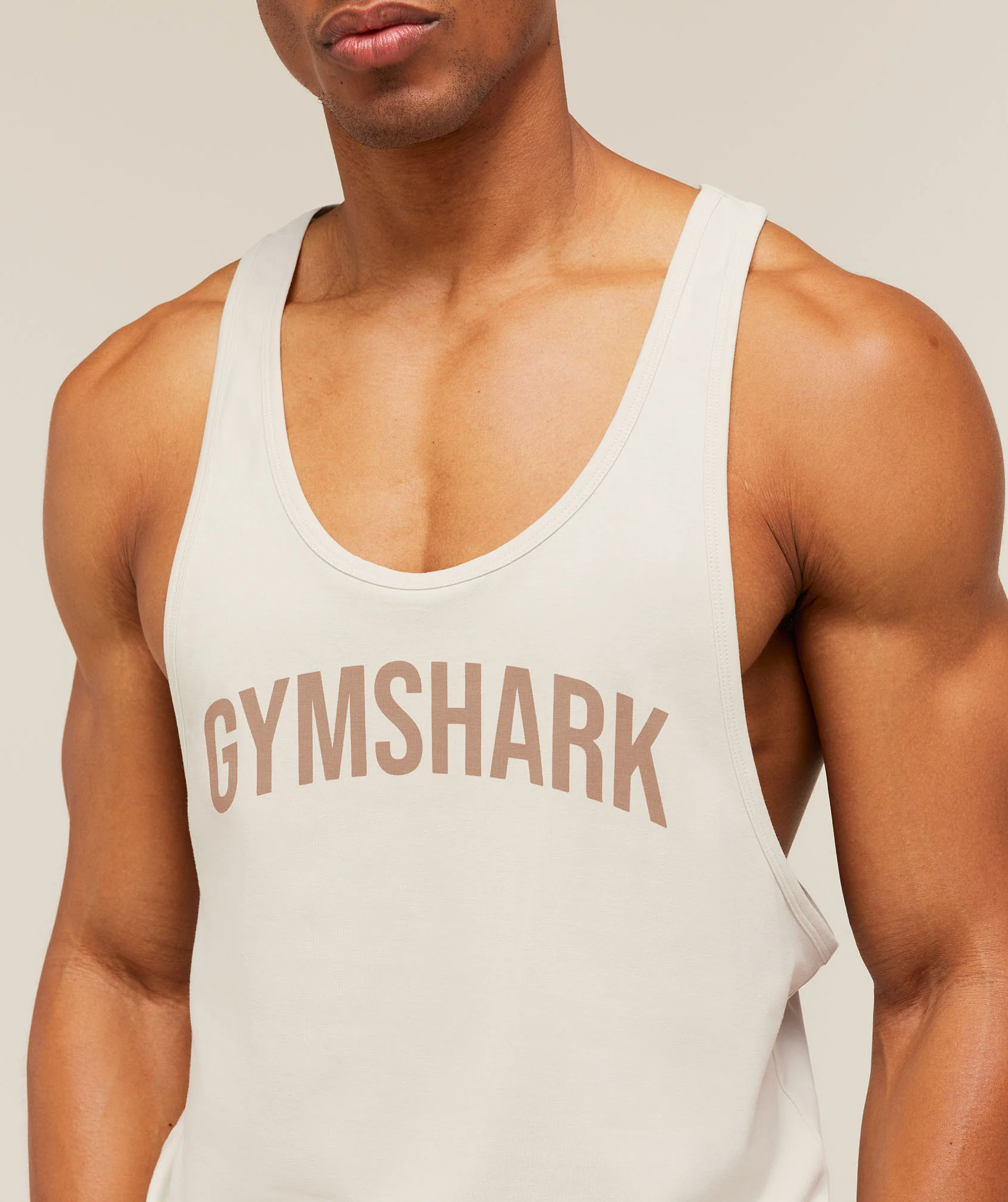Gymshark x Frazetta Power Stringer - Tinted White - Image 5