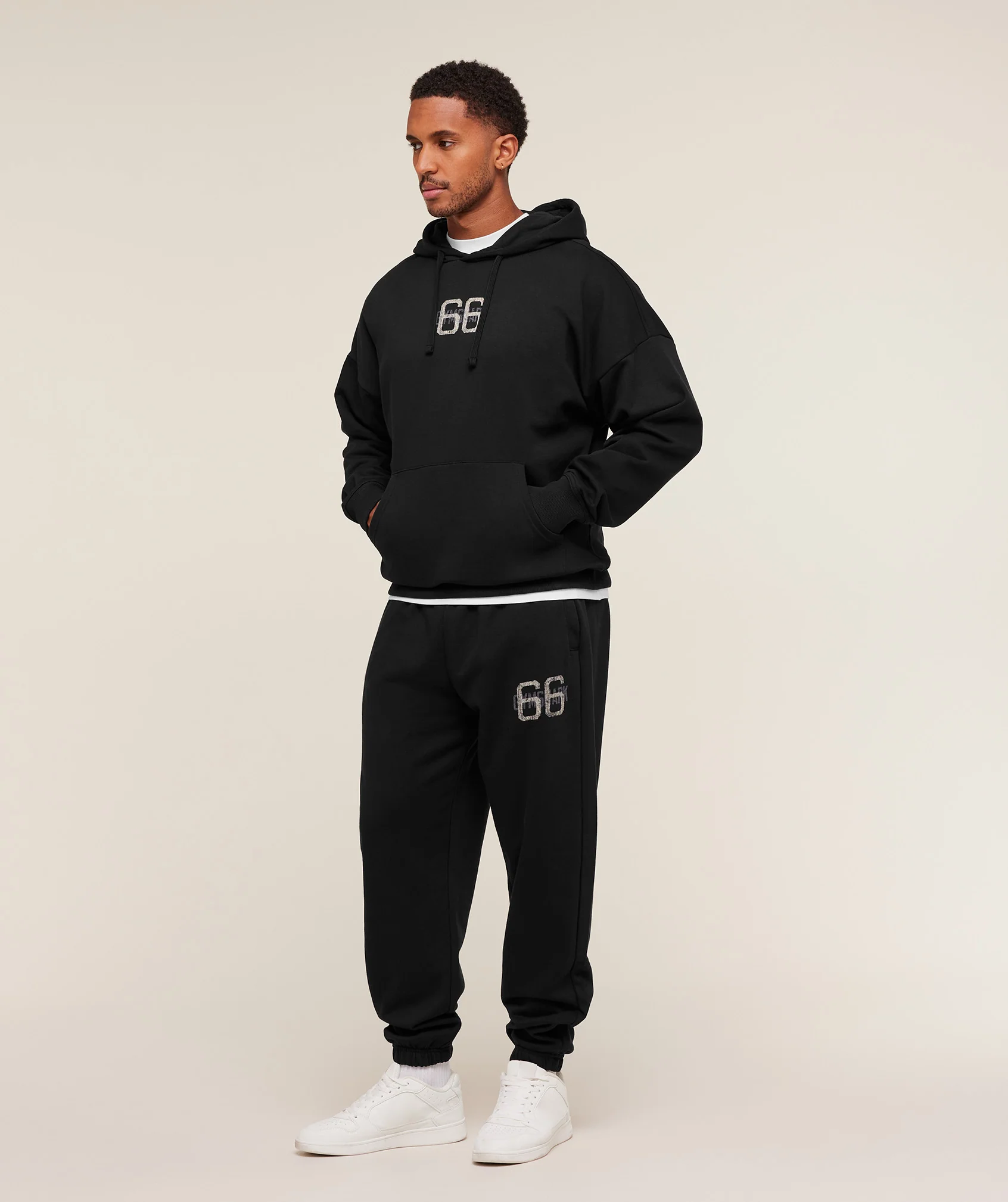 Gymshark GS66 Hoodie - Black - Image 4