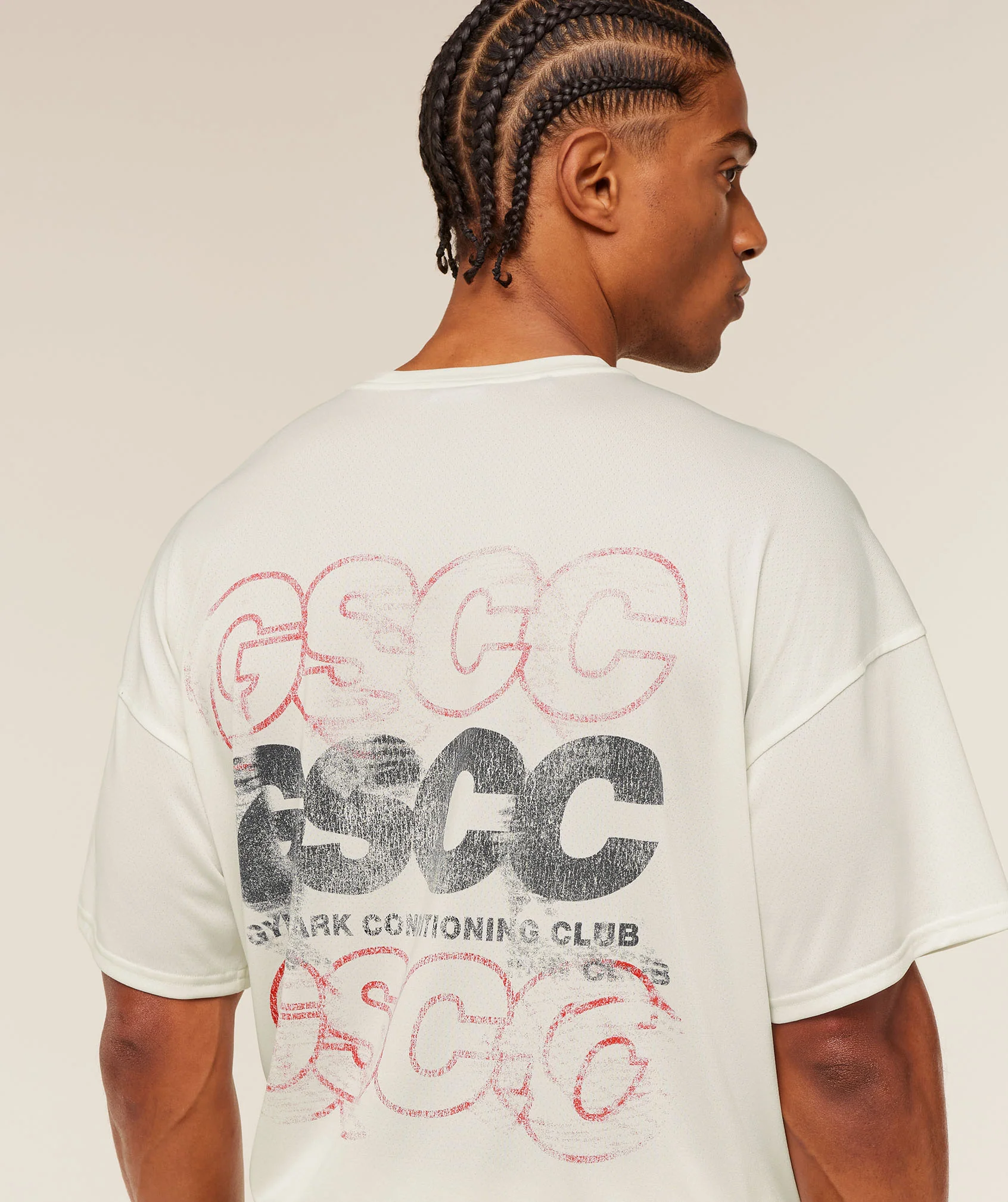 Gymshark GSCC Graphic T-Shirt - Soft White - Image 6