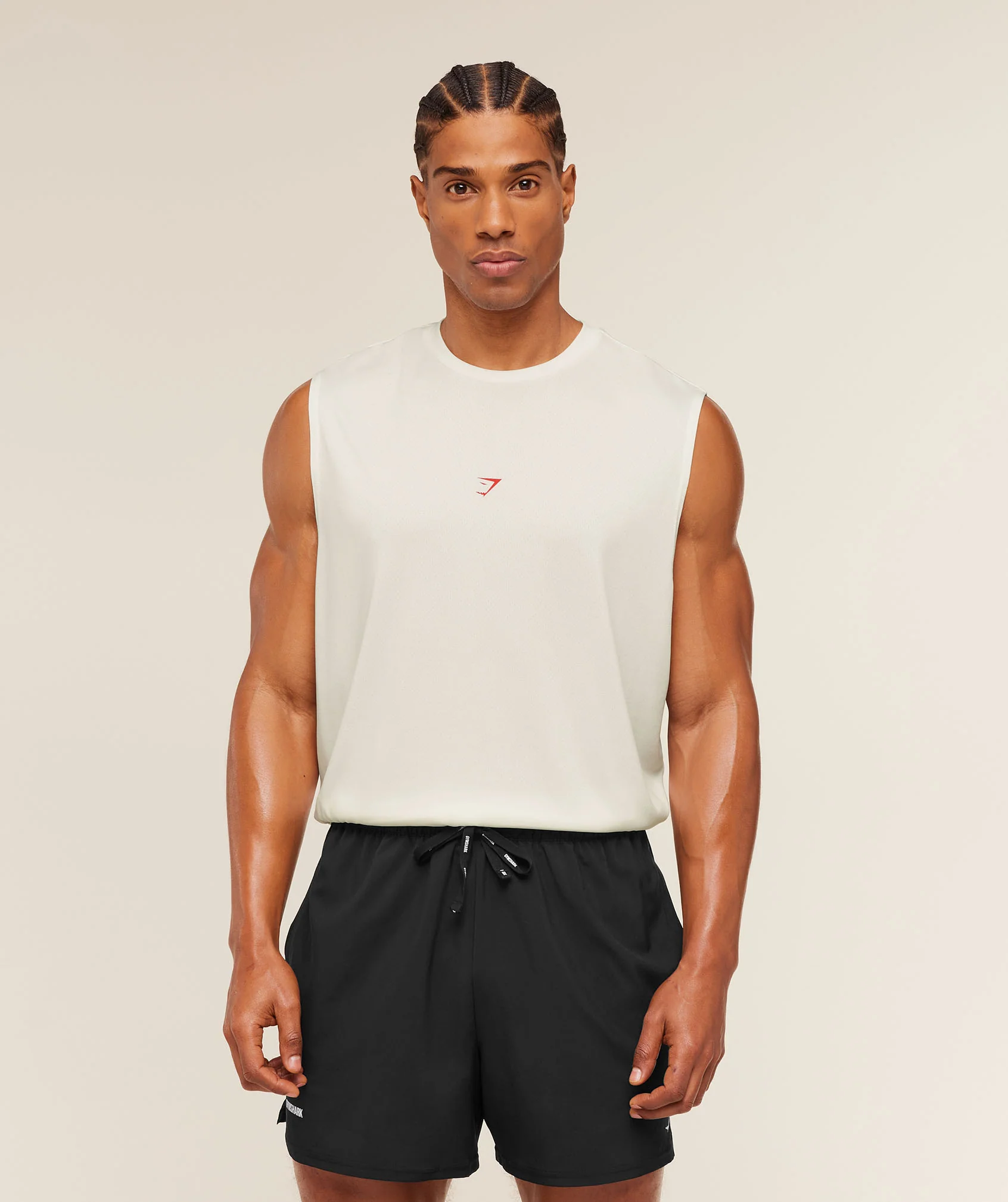 Gymshark GSCC Graphic Tank - Soft White - Image 2