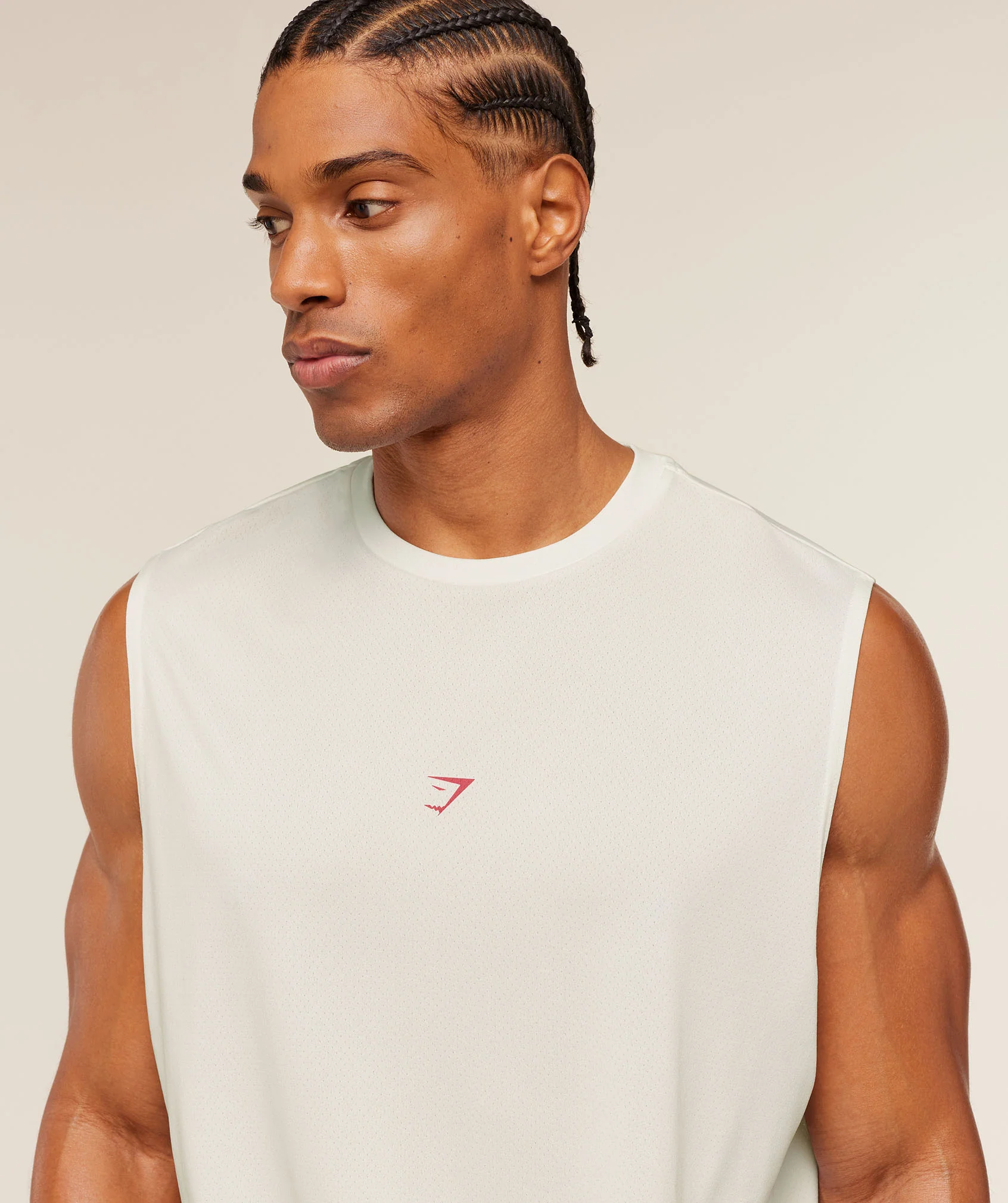 Gymshark GSCC Graphic Tank - Soft White - Image 6