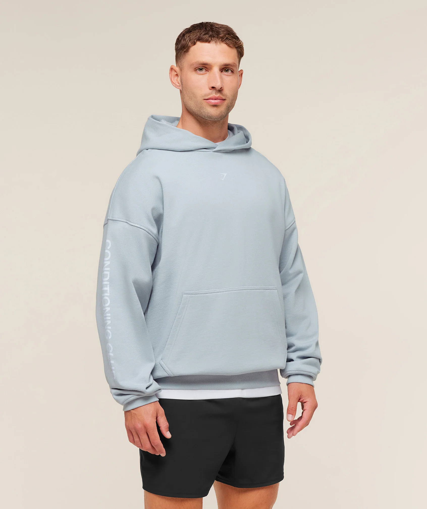Gymshark GSCC Hoodie - Smoke Blue - Image 3