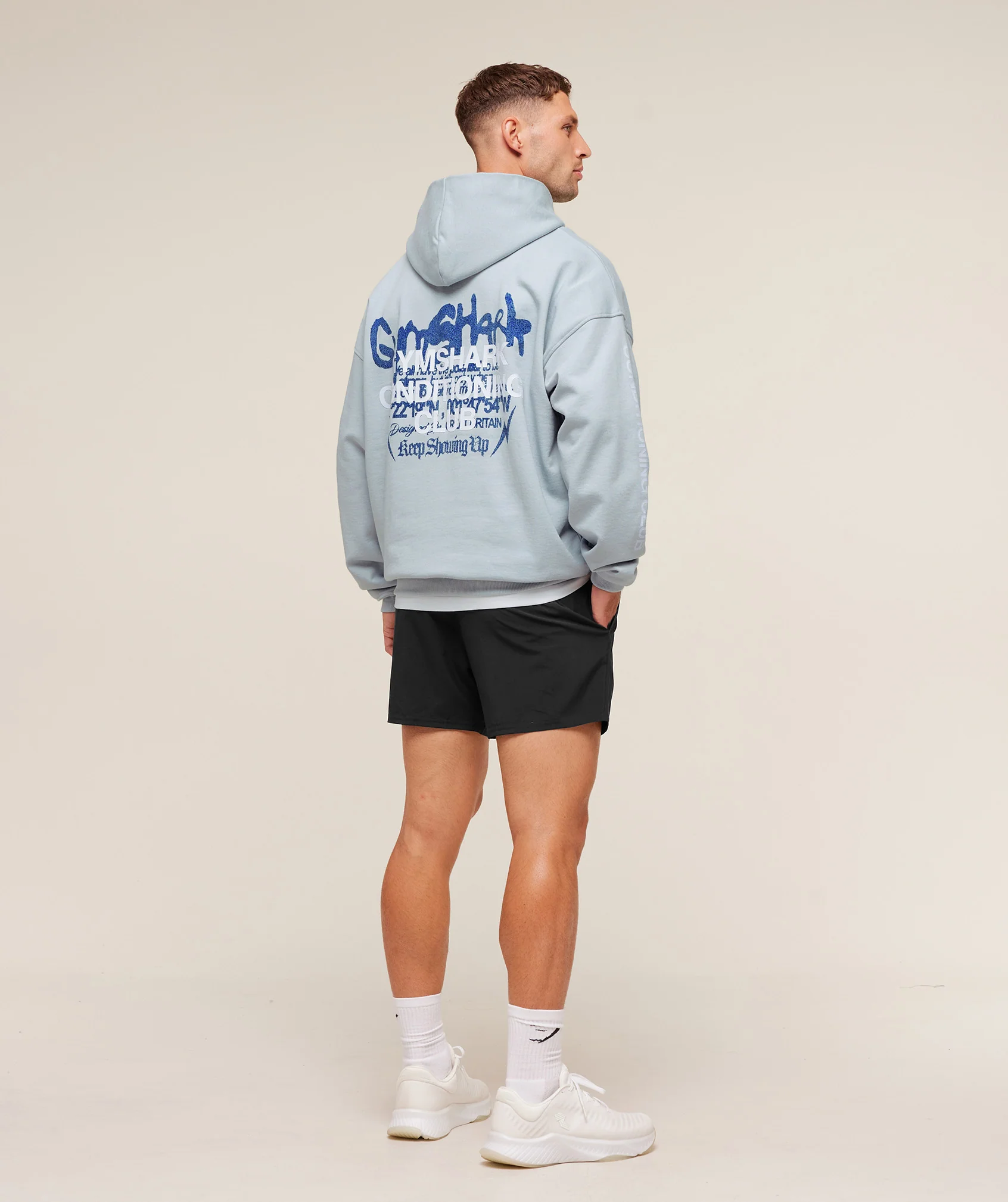 Gymshark GSCC Hoodie - Smoke Blue - Image 4