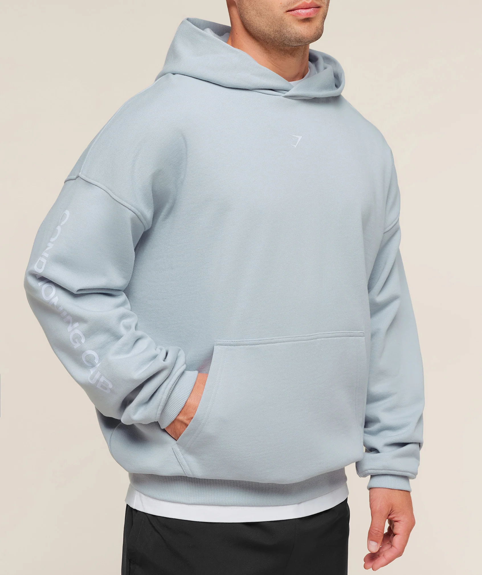 Gymshark GSCC Hoodie - Smoke Blue - Image 5